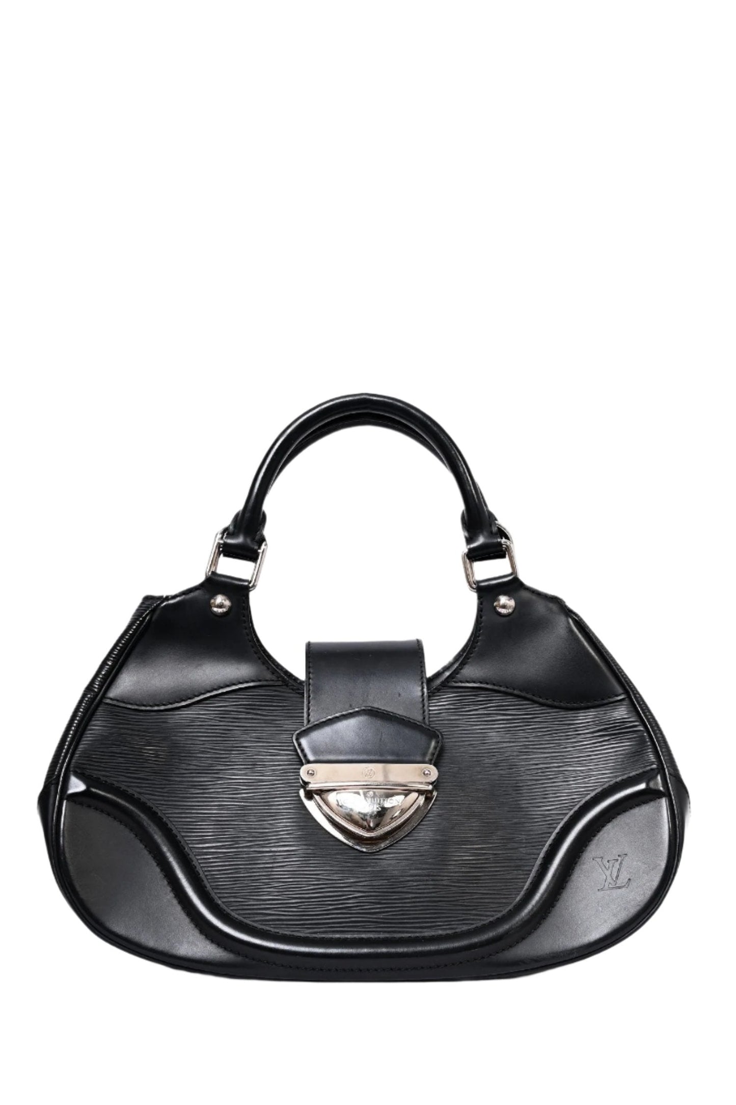 Louis Vuitton 2007 Black Epi Leather Montaigne Shoulder Bag