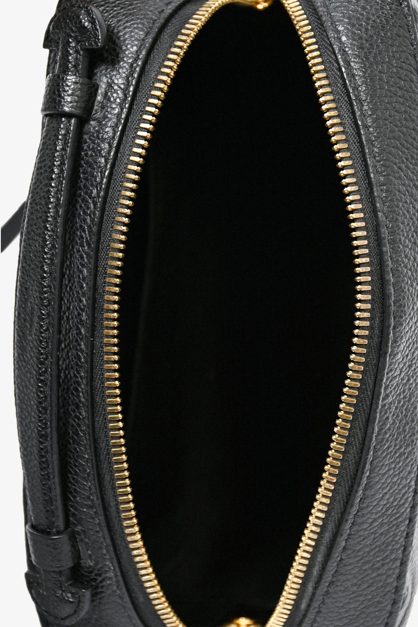 Louis Vuitton 2019 Black Leather Monogram Saintonge Crossbody