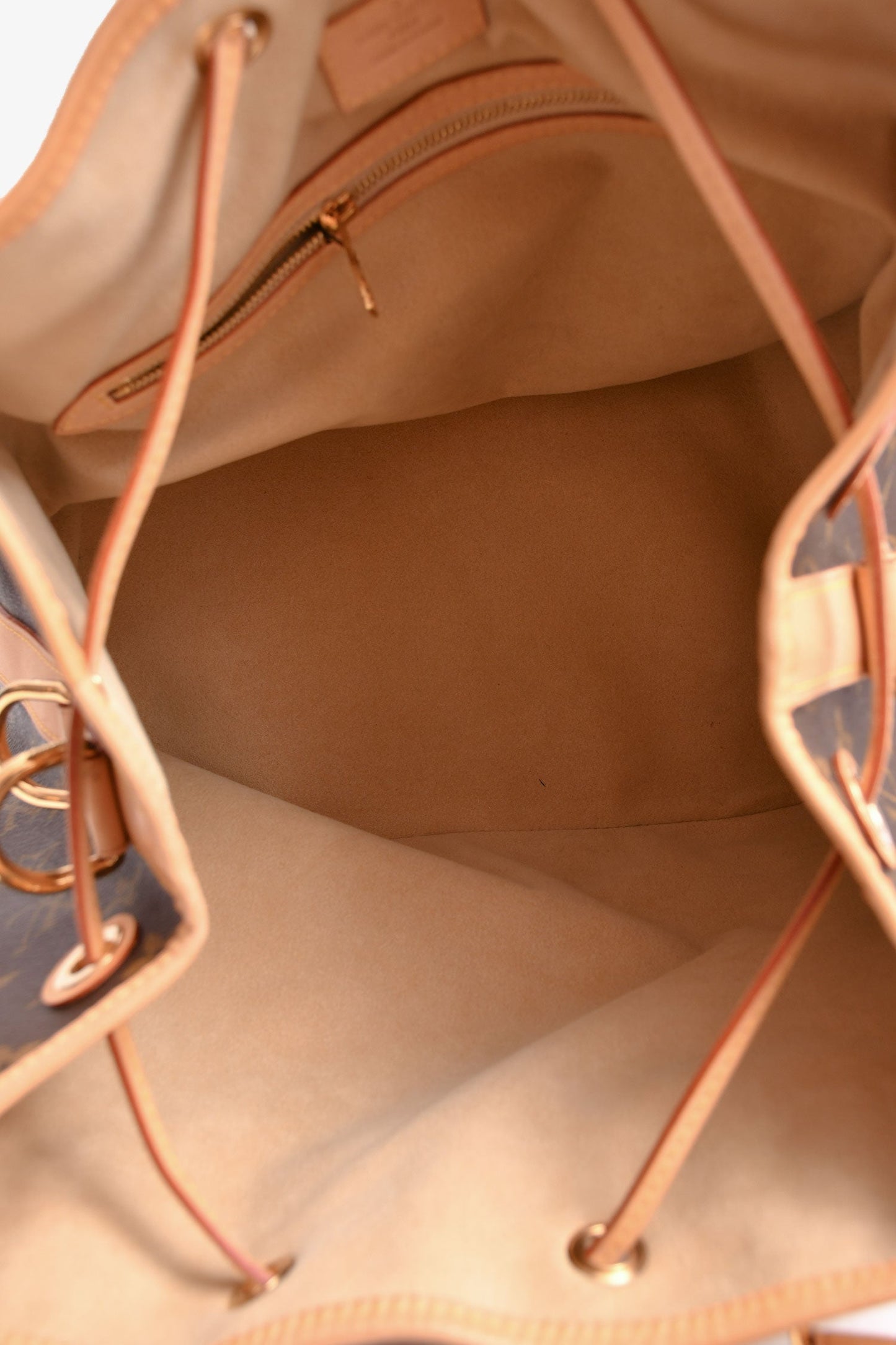 Louis Vuitton 2010 Monogram Eden Noe Bucket Bag with Strap
