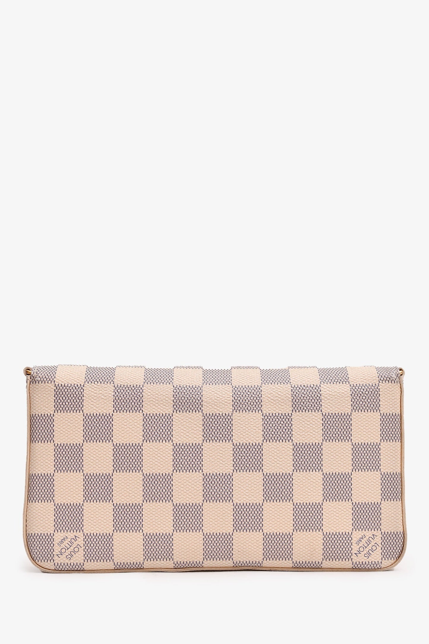 Louis Vuitton 2016 Damier Azure Felicie Pochette On Chain