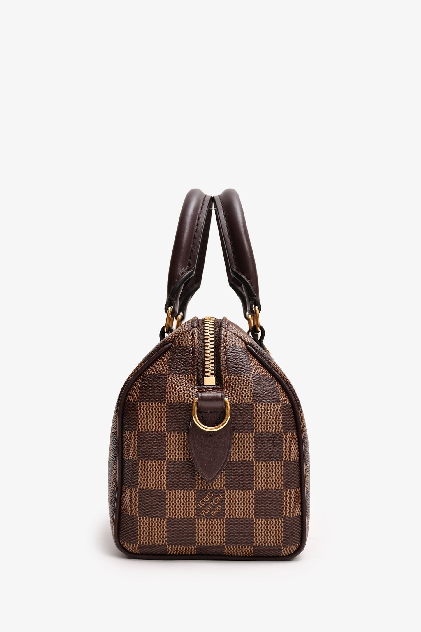 Louis Vuitton Damier Ebene Speedy Bandoulière 20 with Strap