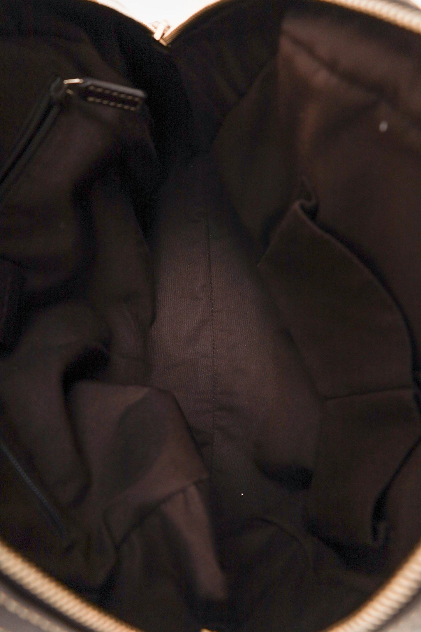 Gucci Brown/Beige GG Canvas Bowling Bag
