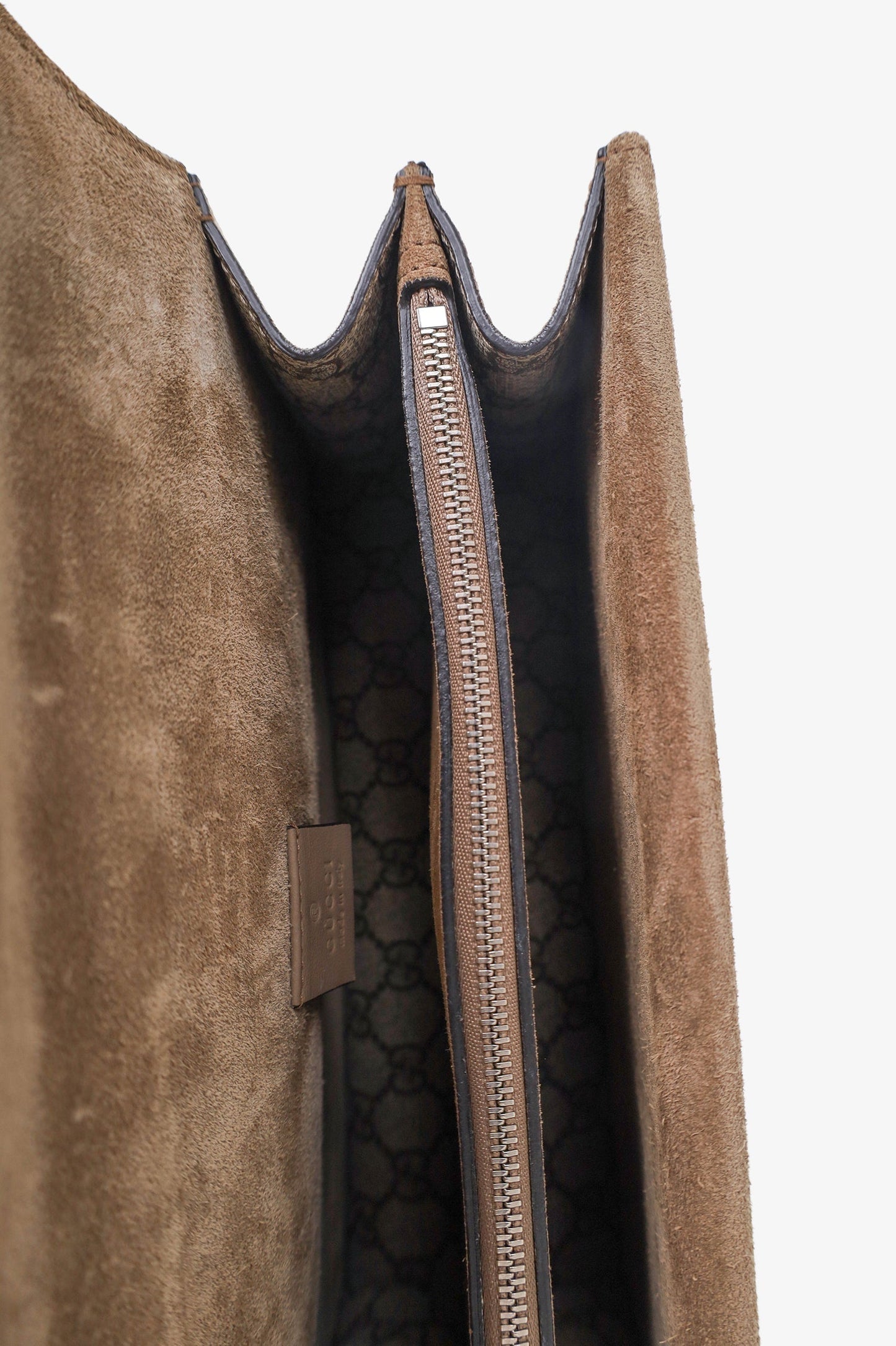 Gucci Beige GG Supreme Medium Dionysus Shoulder Bag