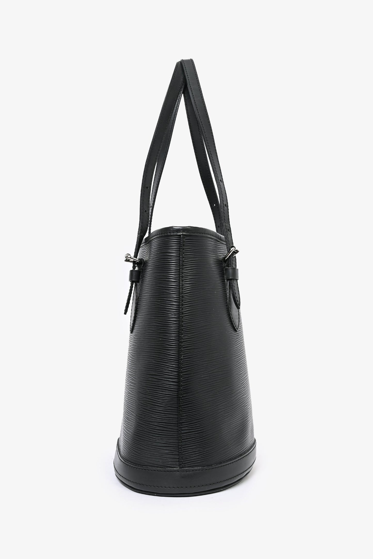 Louis Vuitton Black Epi Leather Petit Bucket Bag