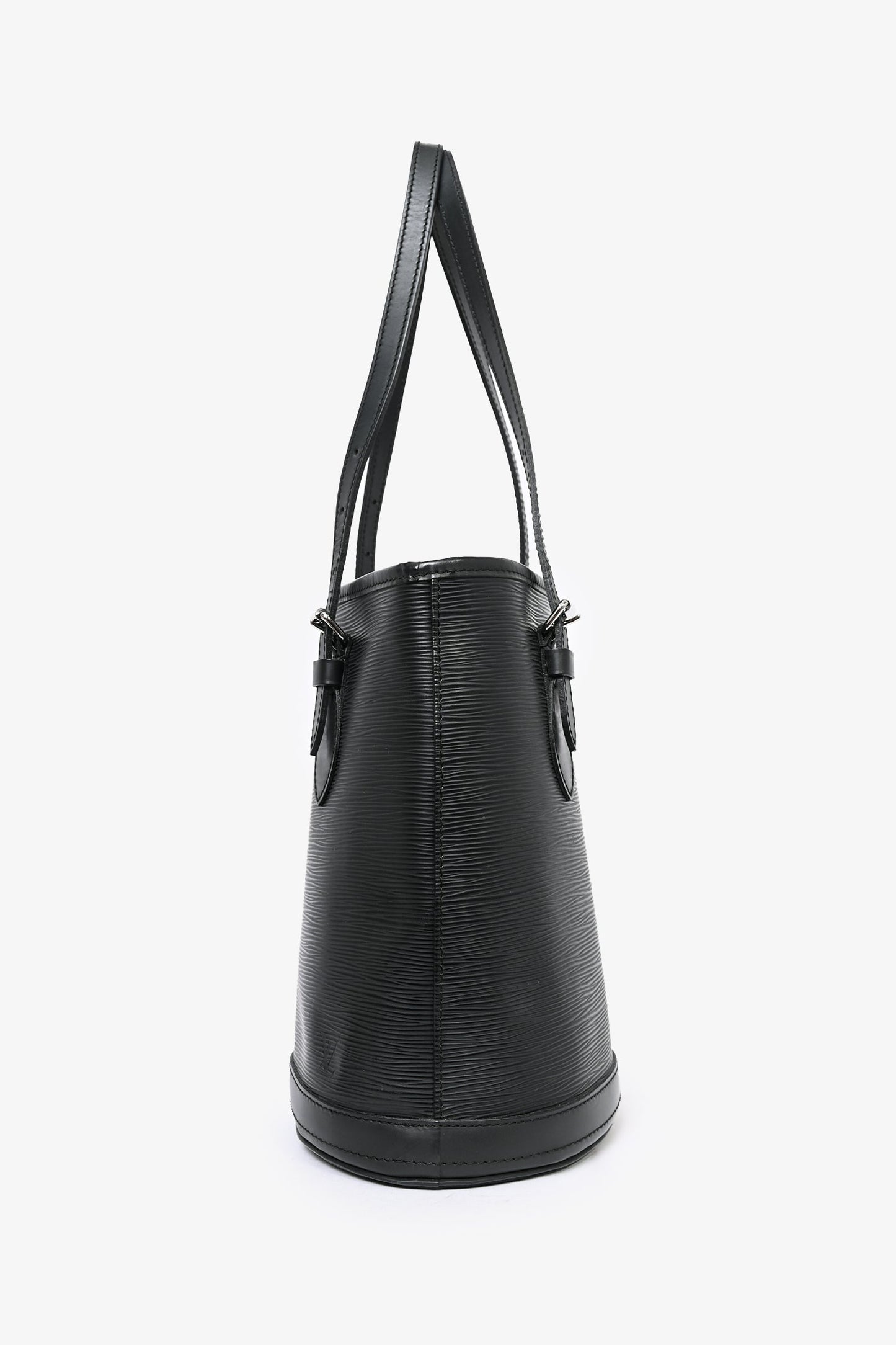 Louis Vuitton Black Epi Leather Petit Bucket Bag