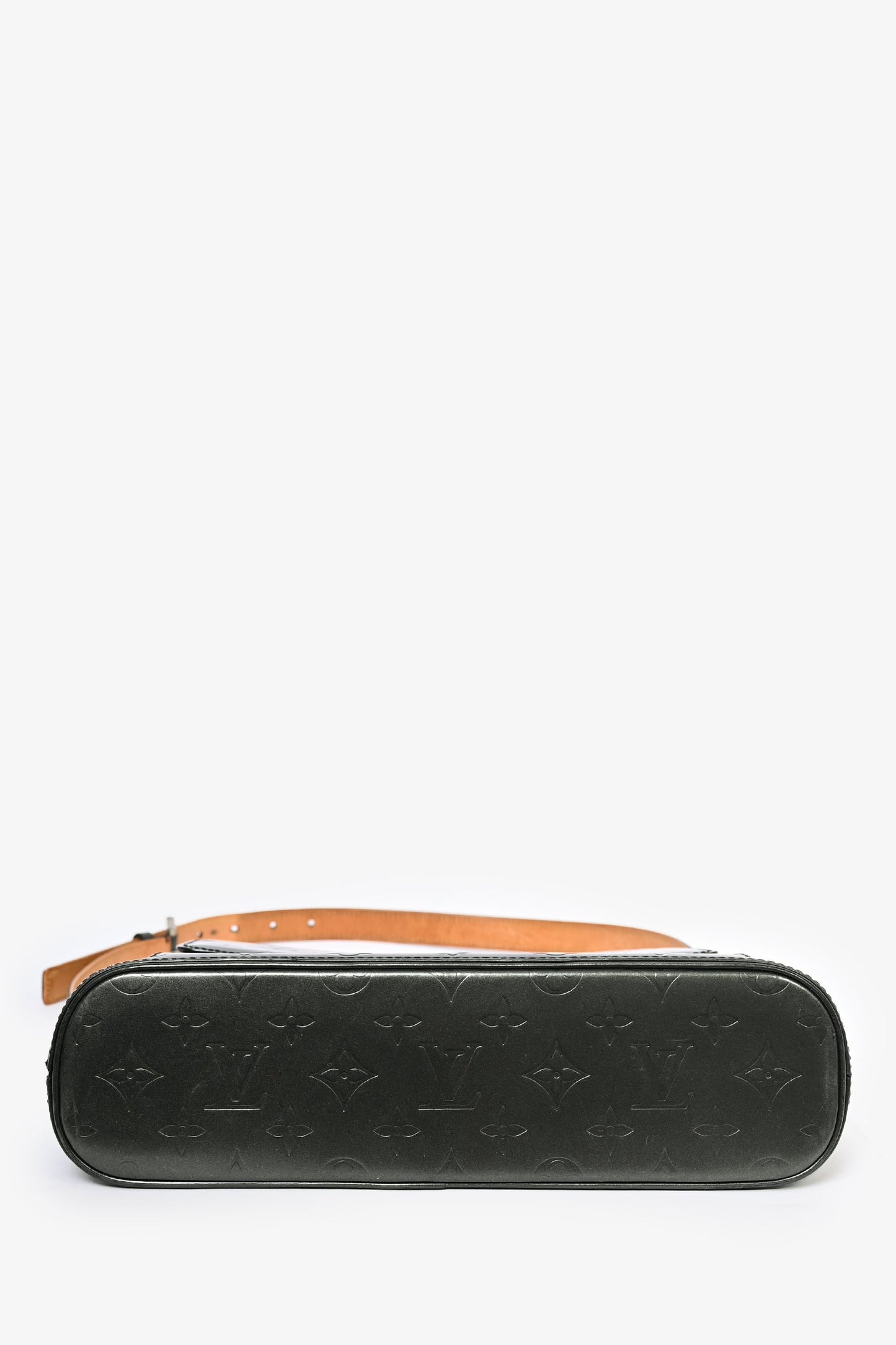 Louis Vuitton Grey Monogram 'Mat Aston' Shoulder Bag