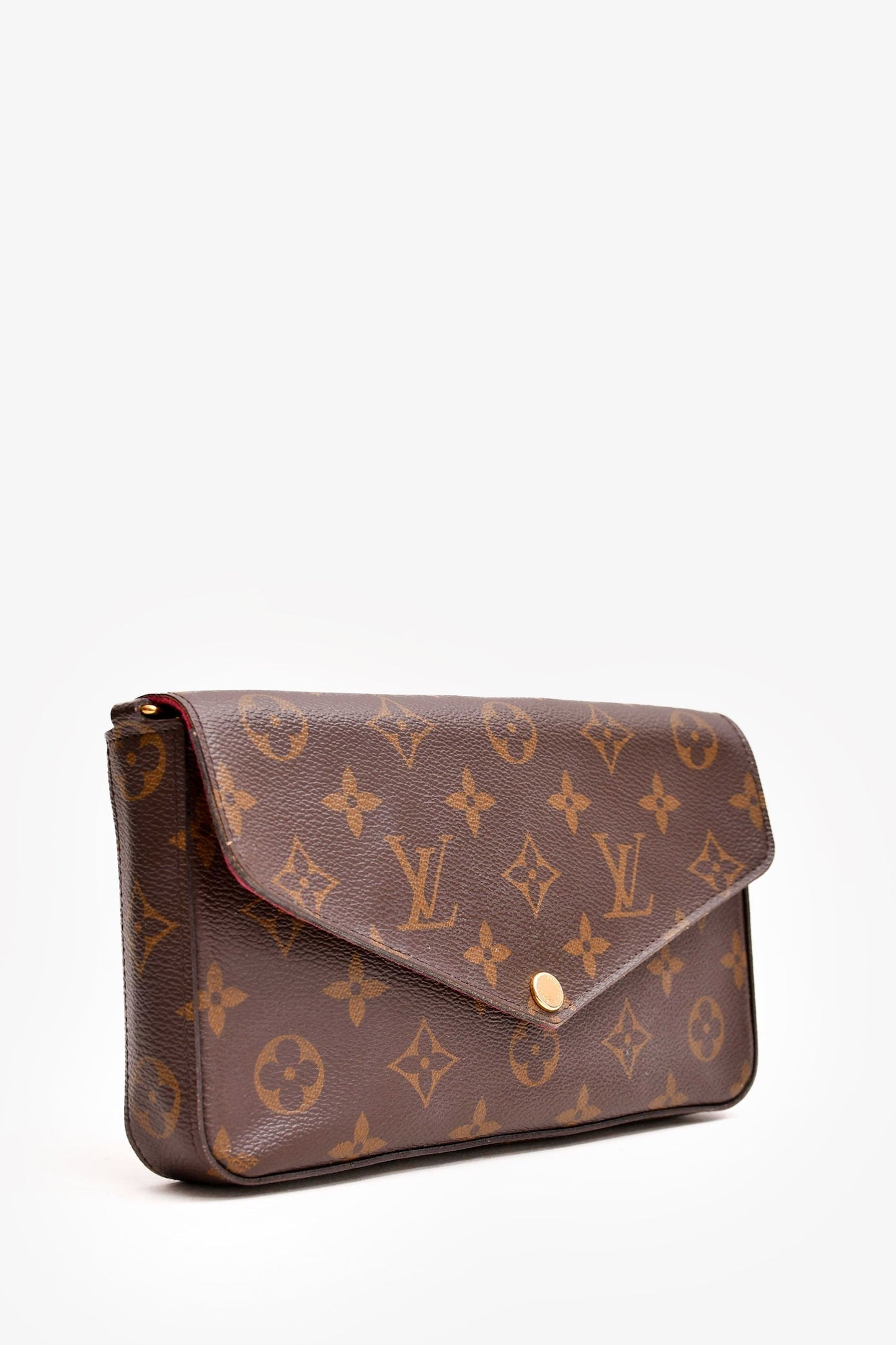 Louis Vuitton 2020 Monogram Felicie Chain Pochette (As Is)