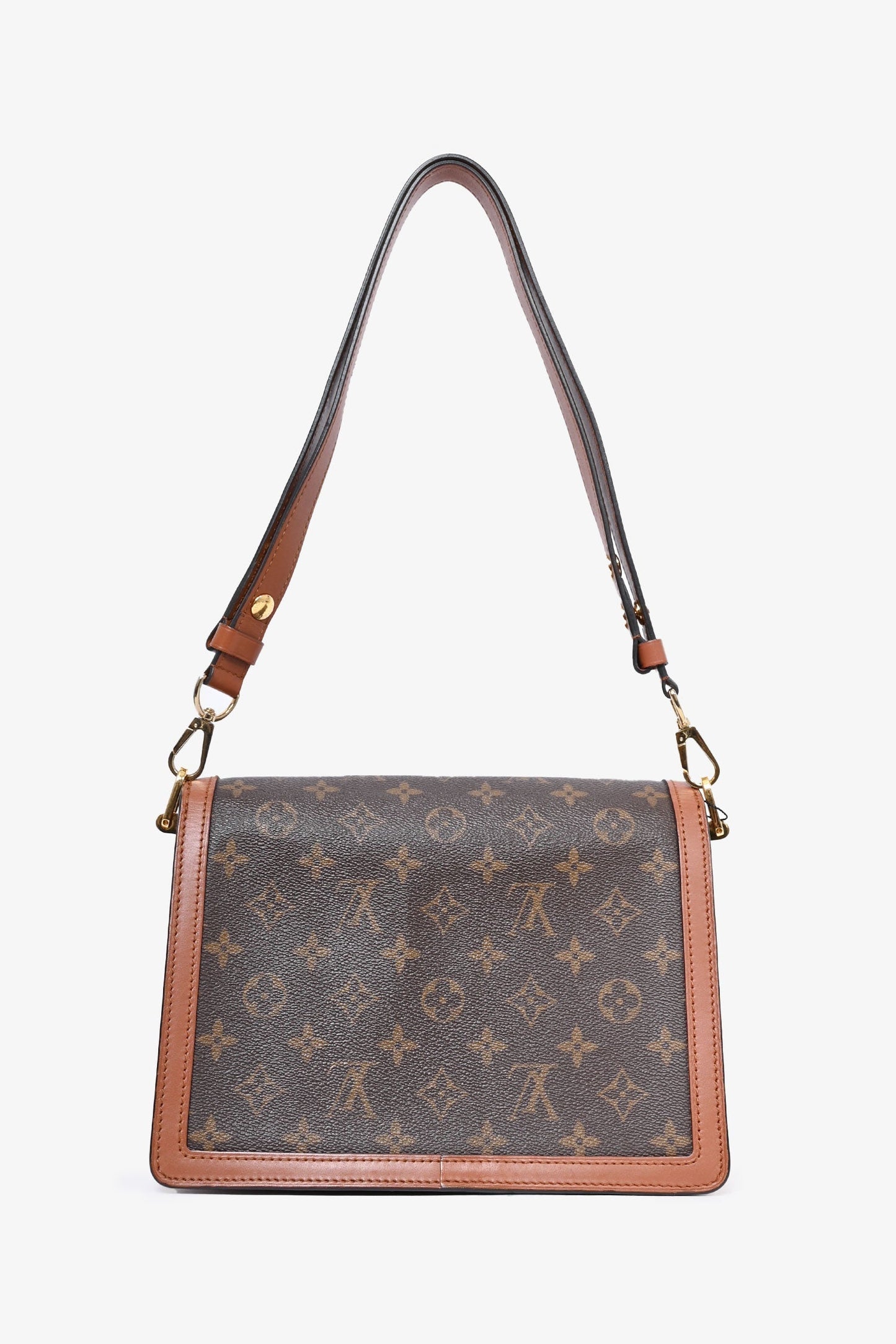Louis Vuitton 2019 Monogram/Reverse Monogram Dauphine MM Shoulder Bag
