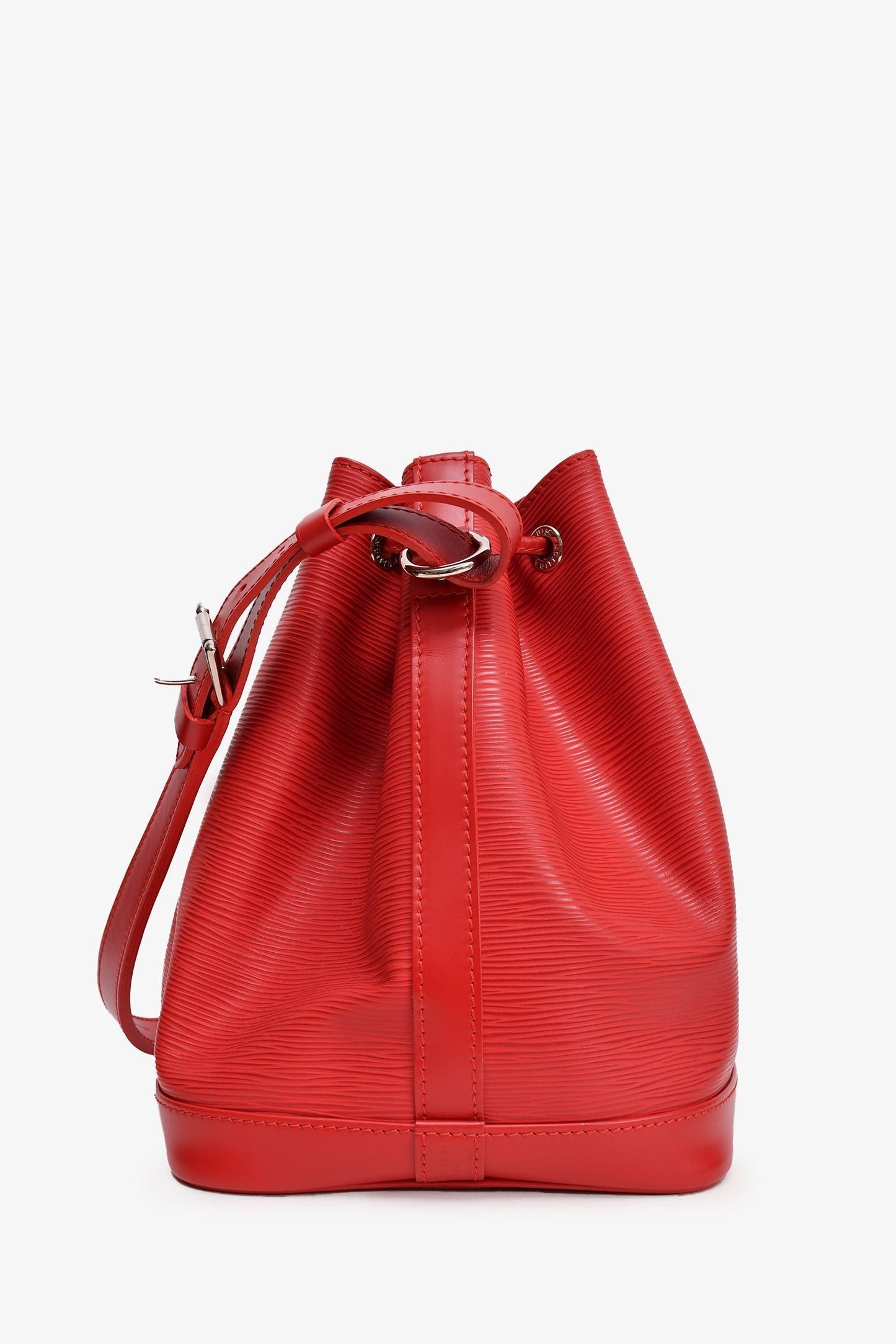 Louis Vuitton 2006 Red Epi Leather Noé Bucket Bag