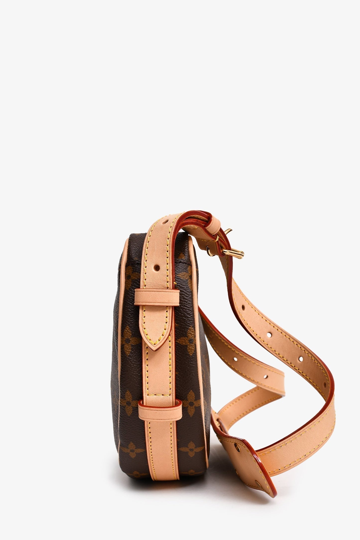 Louis Vuitton 2024 Monogram MM Croissant + Charm Bag