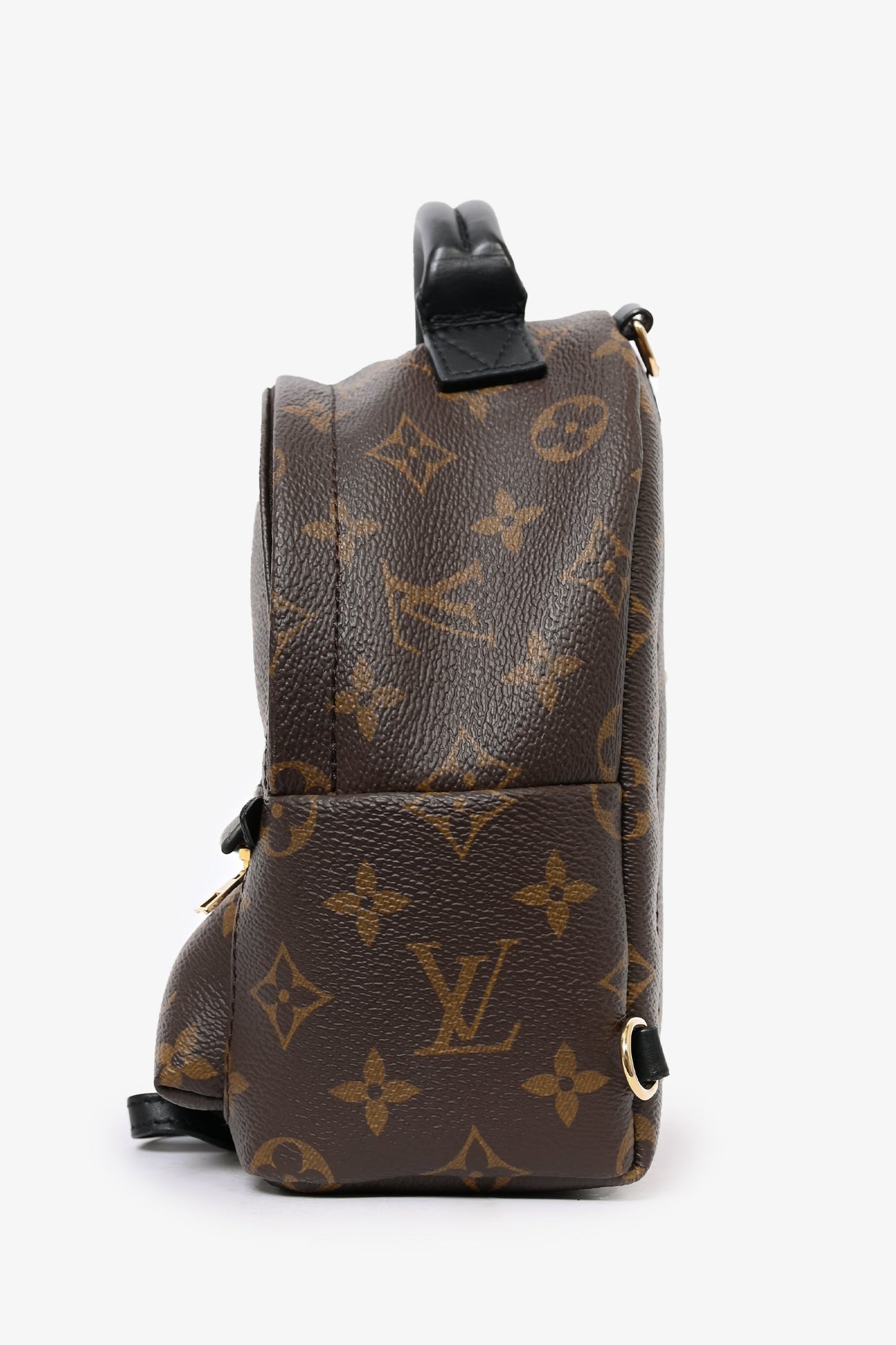 Louis Vuitton 2019 Monogram/Black Palm Springs Mini Backpack