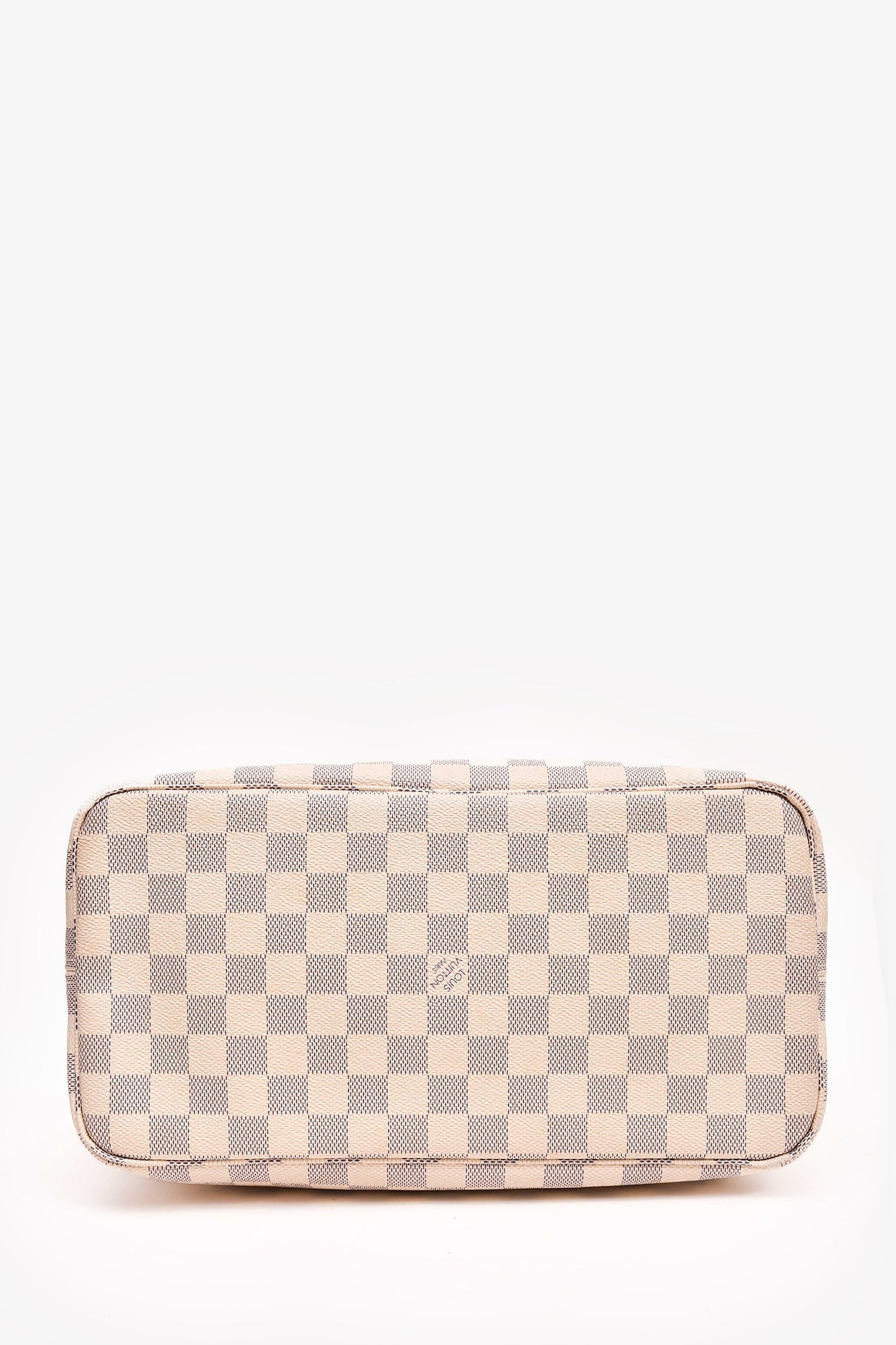 Louis Vuitton 2017 Damier Azur Neverfull MM with Pouch