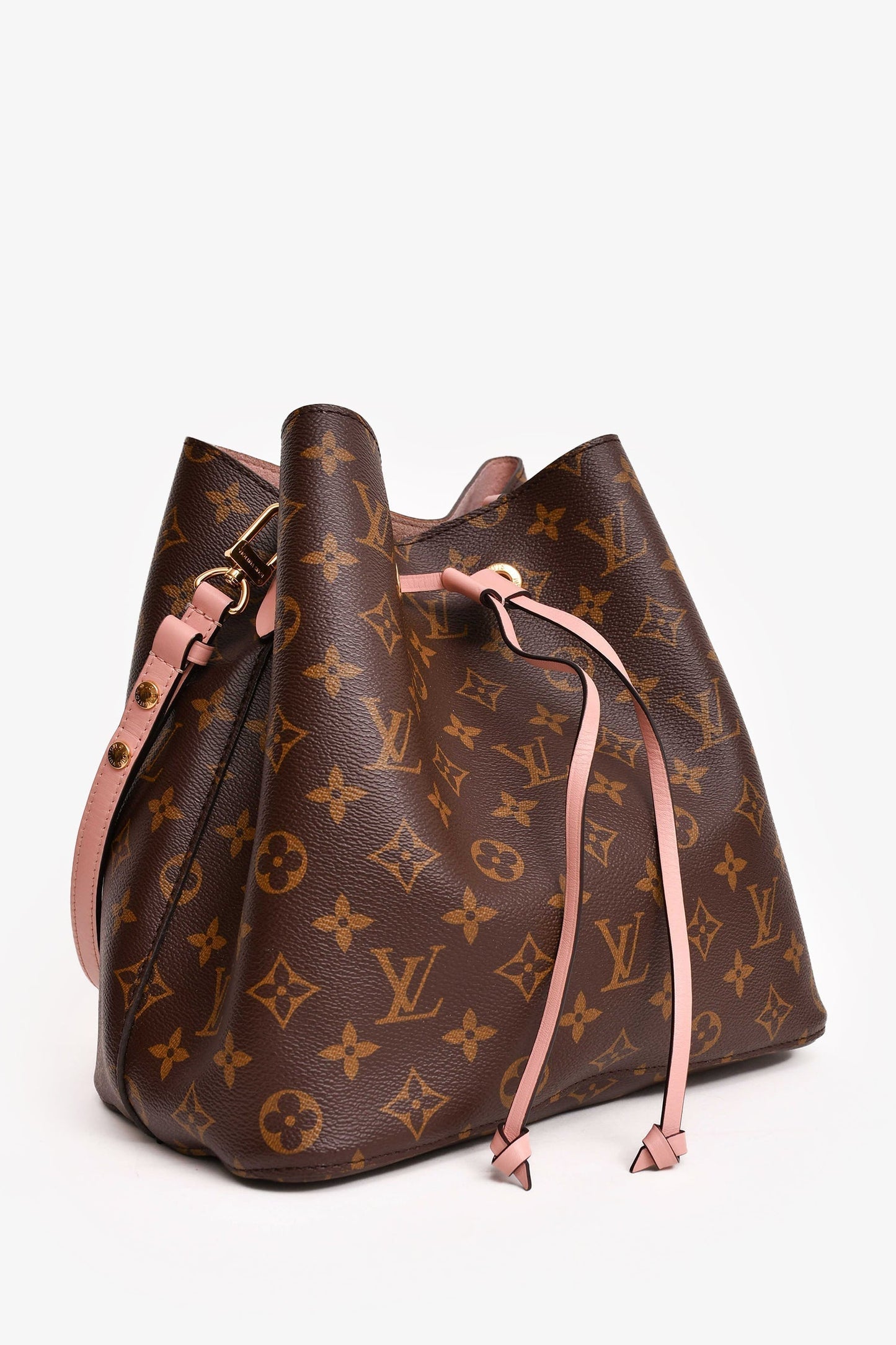 Louis Vuitton Brown/Pink Monogram Canvas 'NeoNeo' Bucket Bag