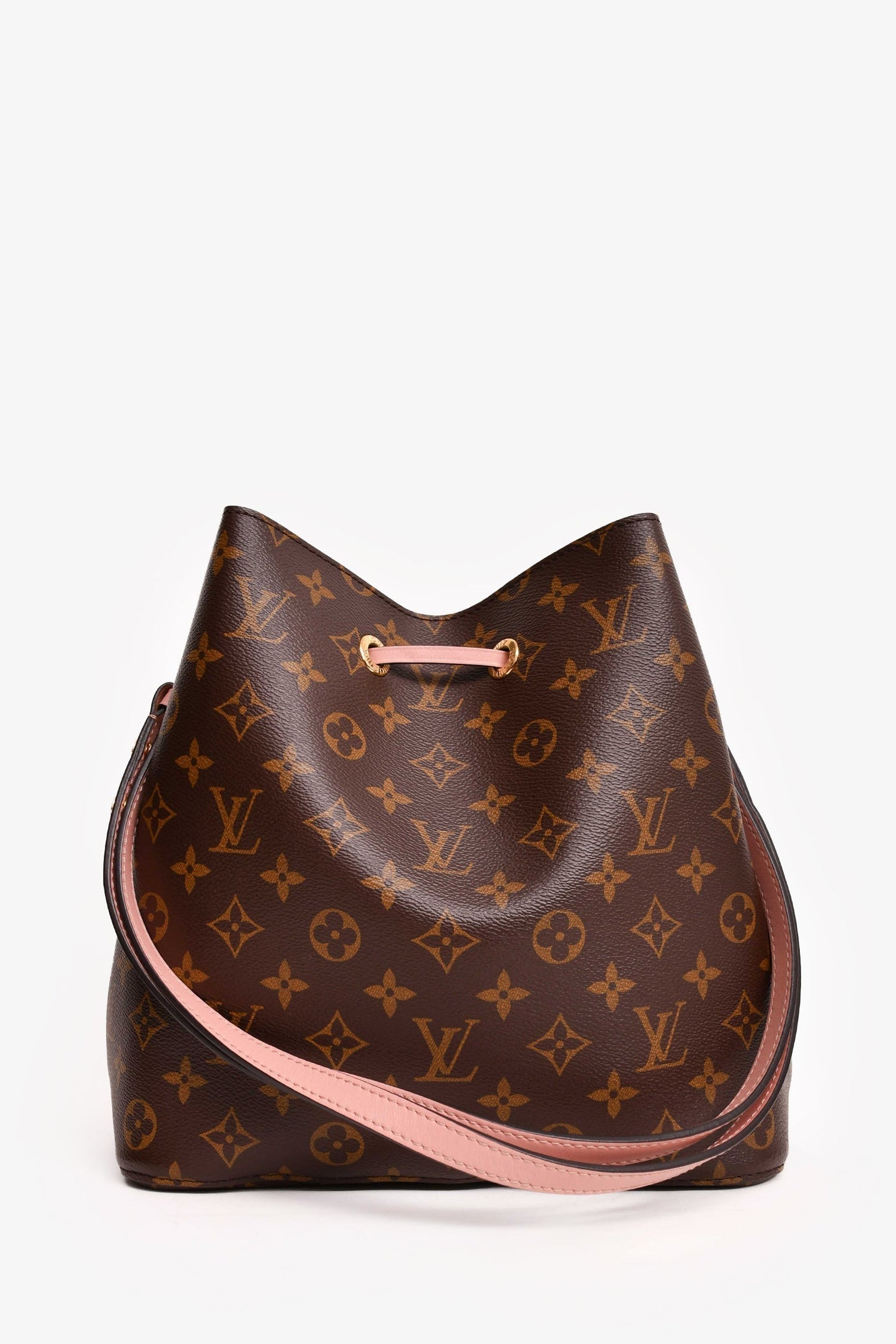 Louis Vuitton Brown/Pink Monogram Canvas 'NeoNeo' Bucket Bag