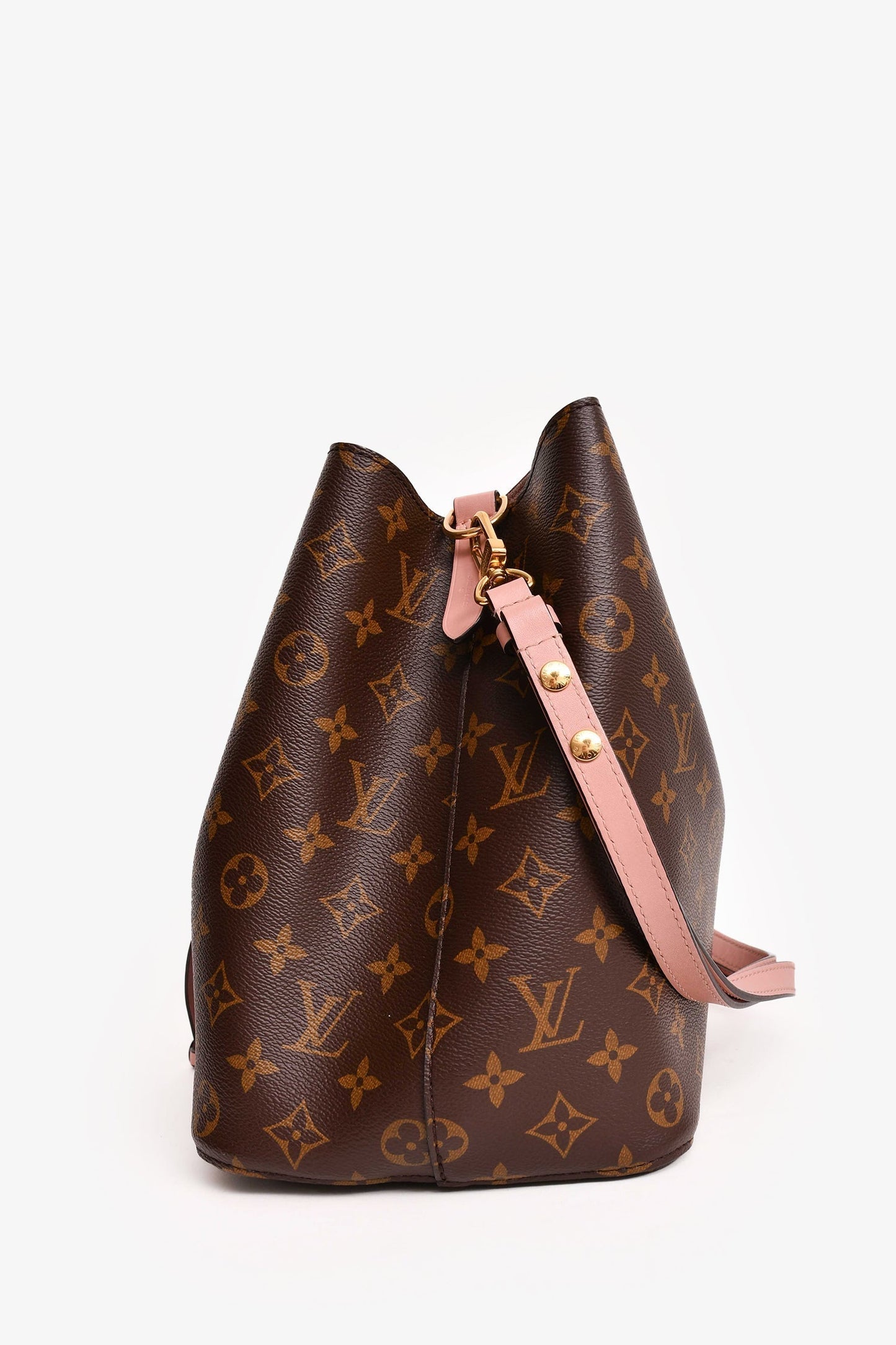 Louis Vuitton Brown/Pink Monogram Canvas 'NeoNeo' Bucket Bag