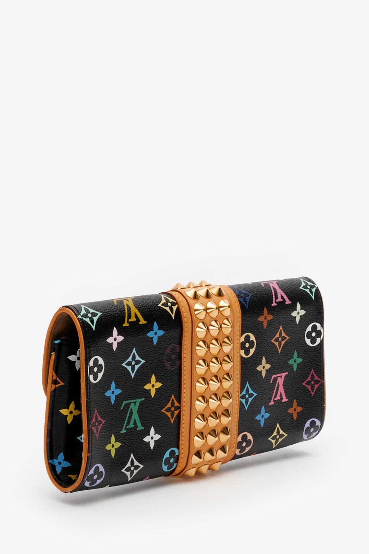 Louis Vuitton Black Multicolour Monogram Courtney Clutch Bag