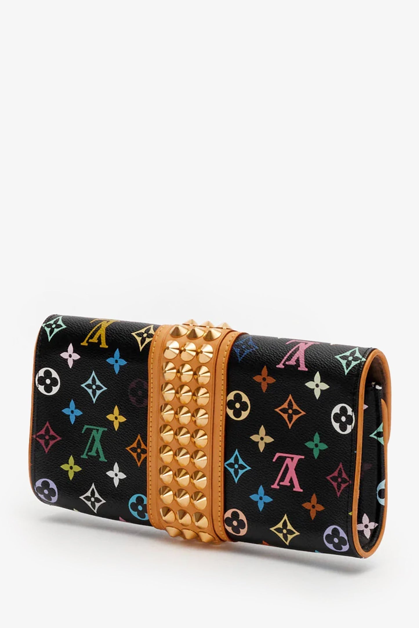 Louis Vuitton Black Multicolour Monogram Courtney Clutch Bag