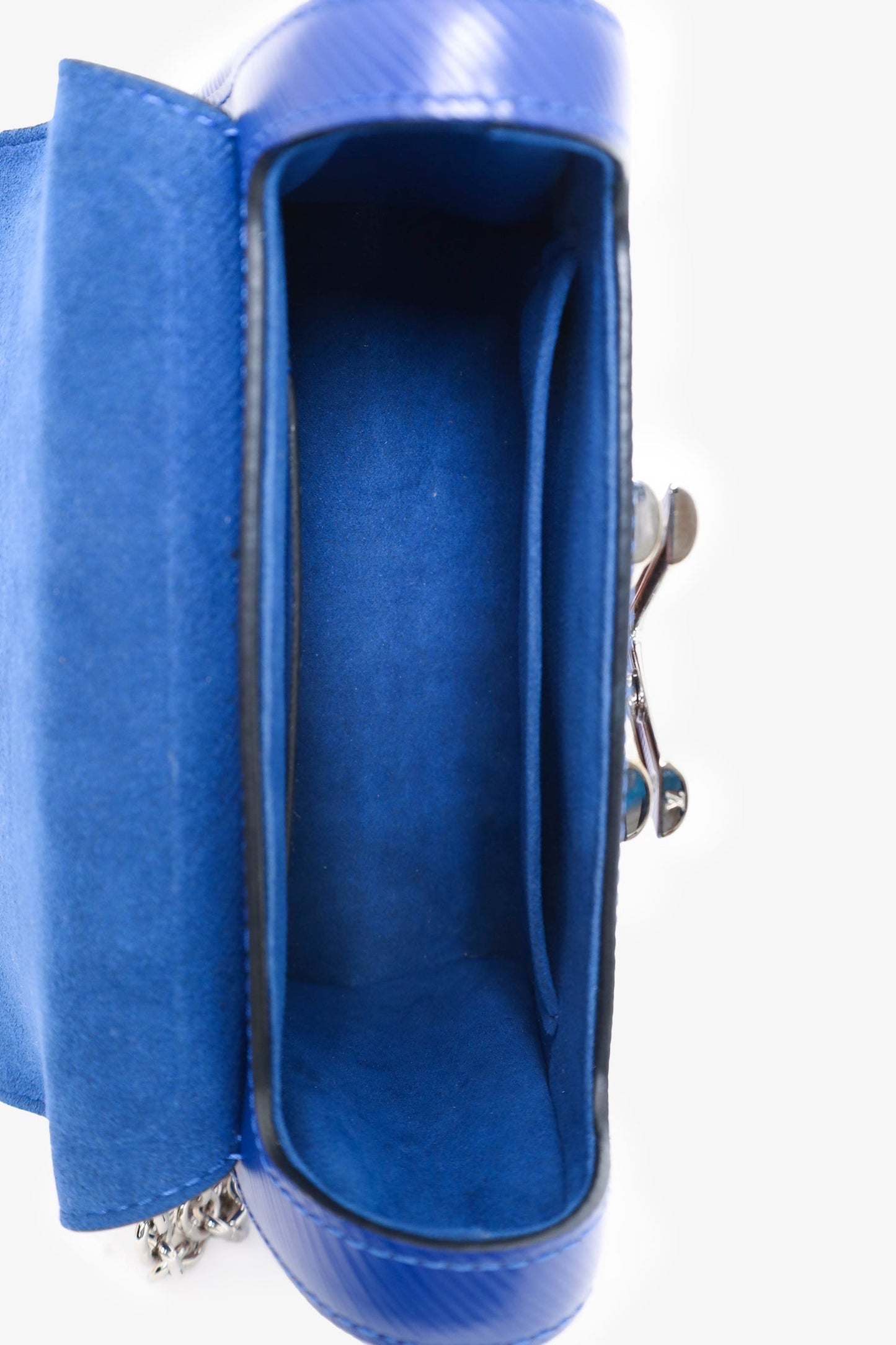 Louis Vuitton 2016 Blue Epi Twist PM Shoulder Bag