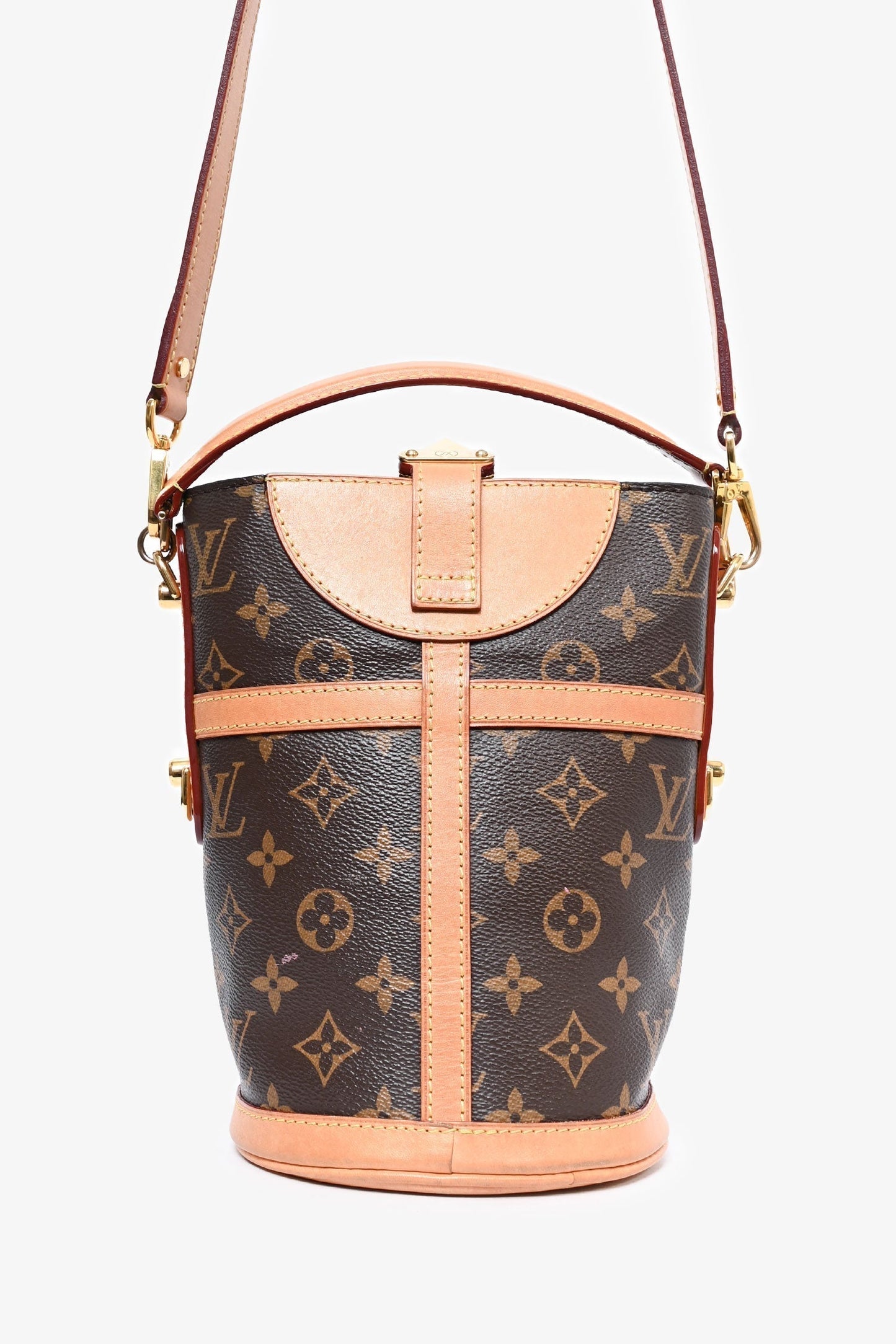 Louis Vuitton 2018 Monogram 'Duffle' Top Handle Bag with Strap