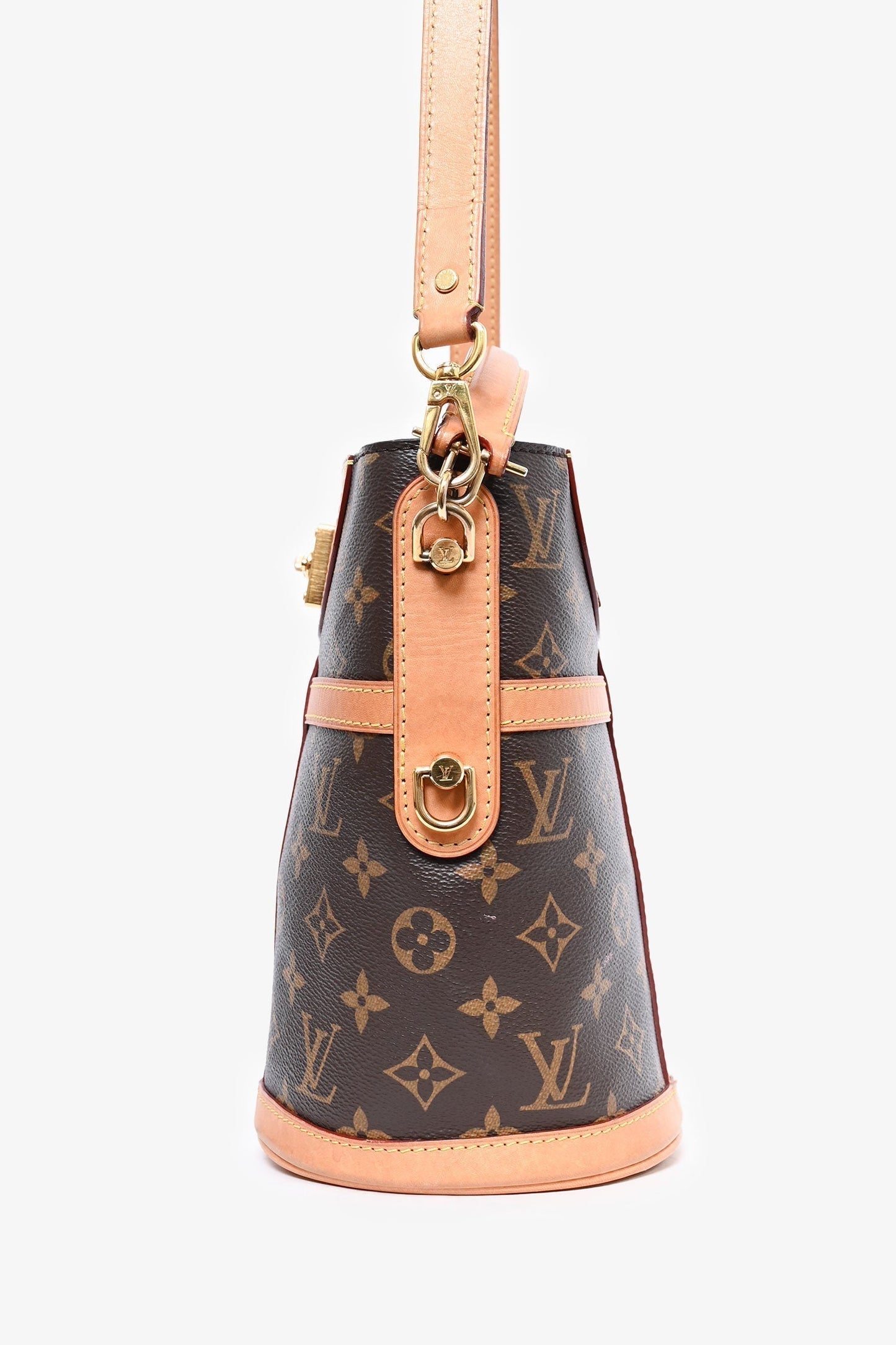 Louis Vuitton 2018 Monogram 'Duffle' Top Handle Bag with Strap