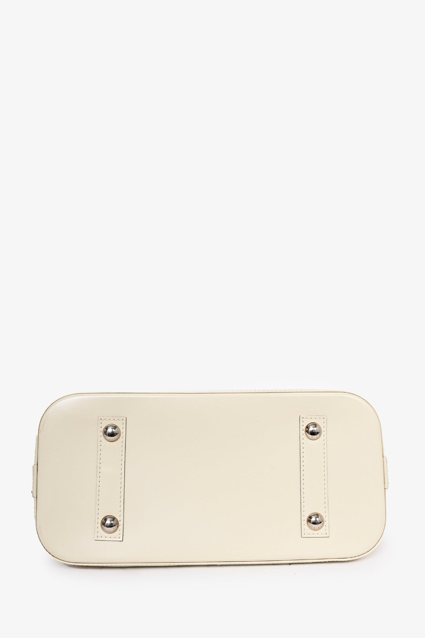 Louis Vuitton 2014 Cream Epi Leather Alma MM Top Handle
