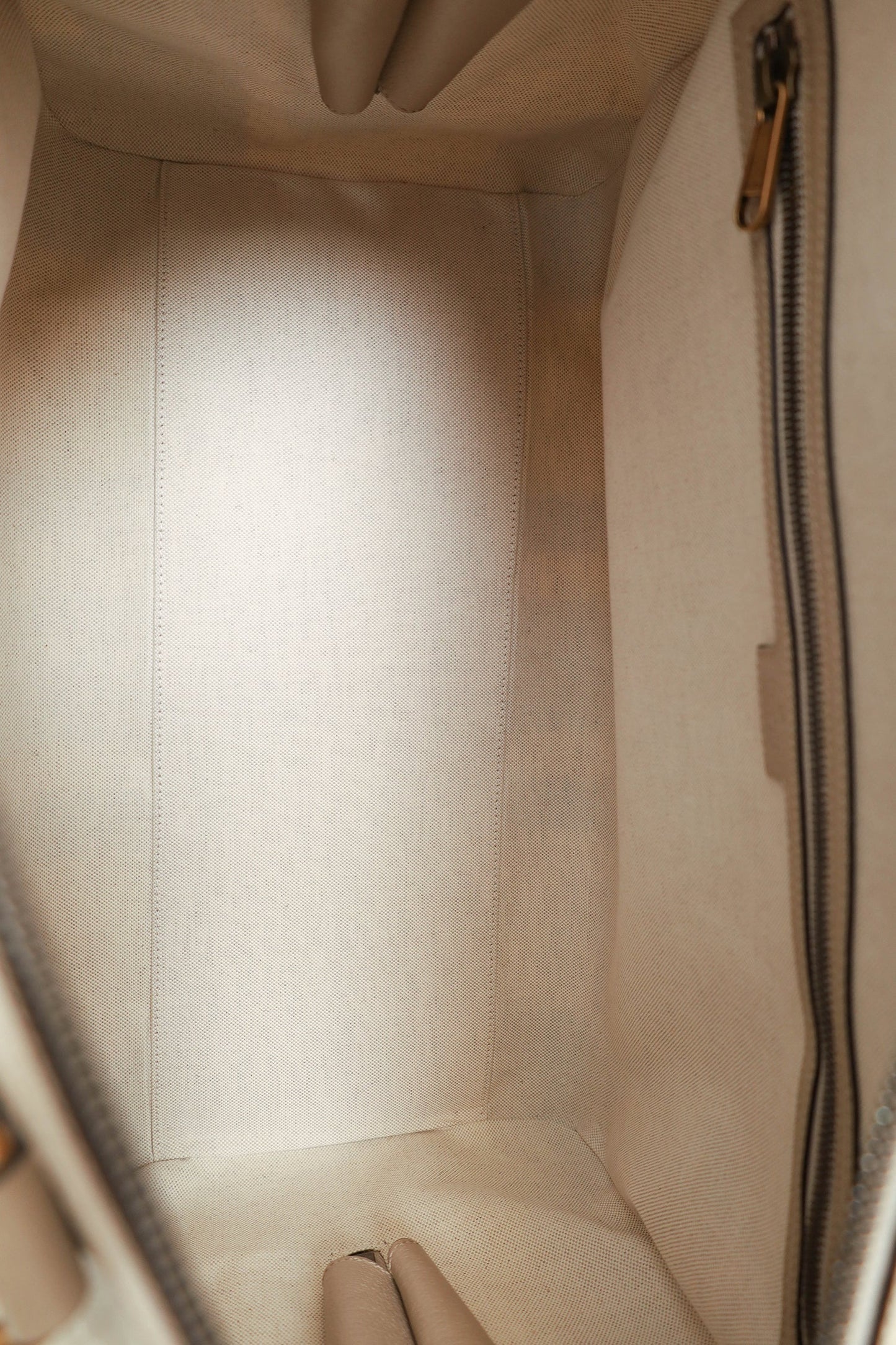 Gucci Beige/Off White GG Supreme Canvas Medium Web Savoy Duffle Bag