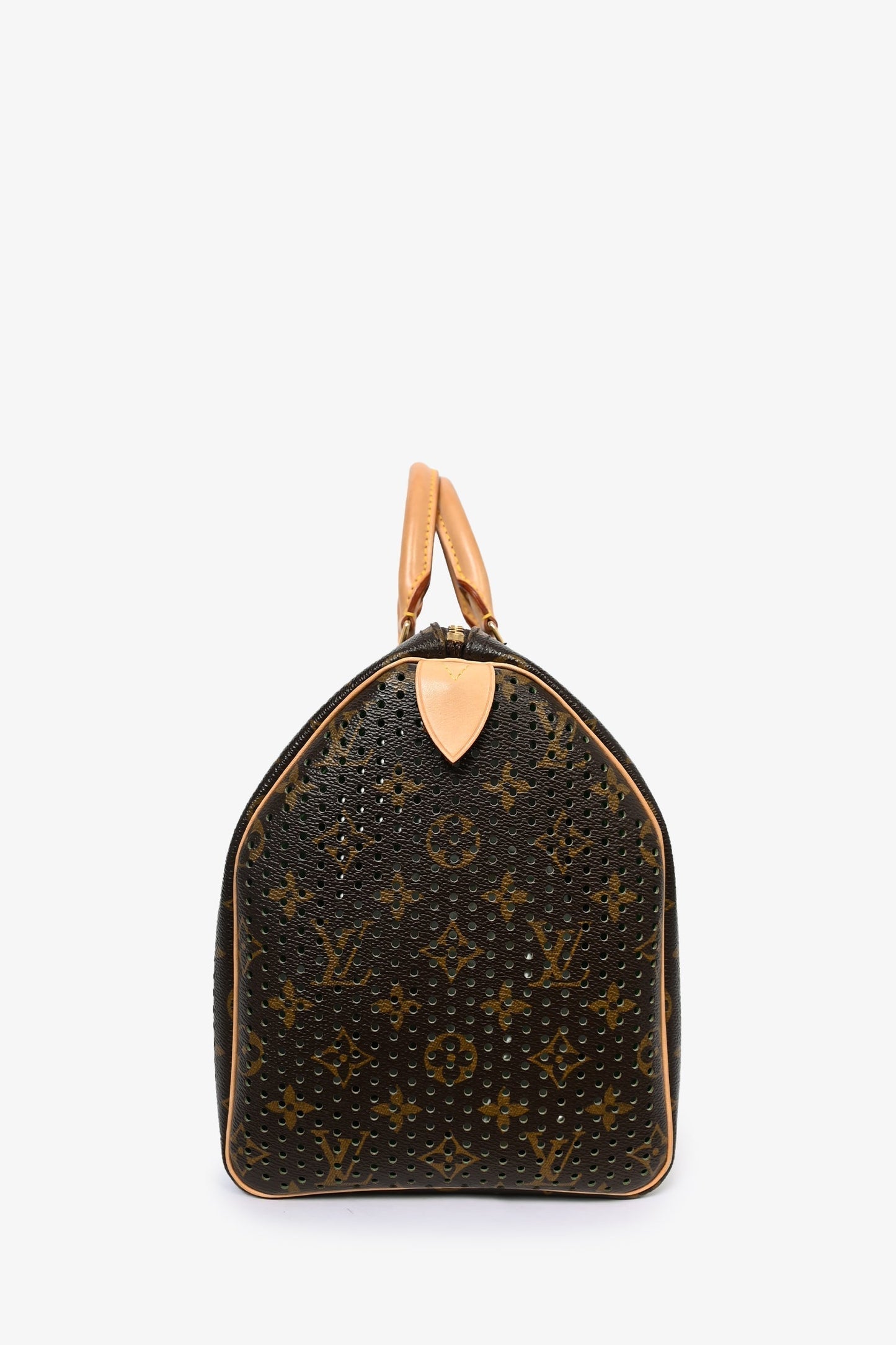 Louis Vuitton 2006 Limited Edition Monogram Perforated Speedy 30