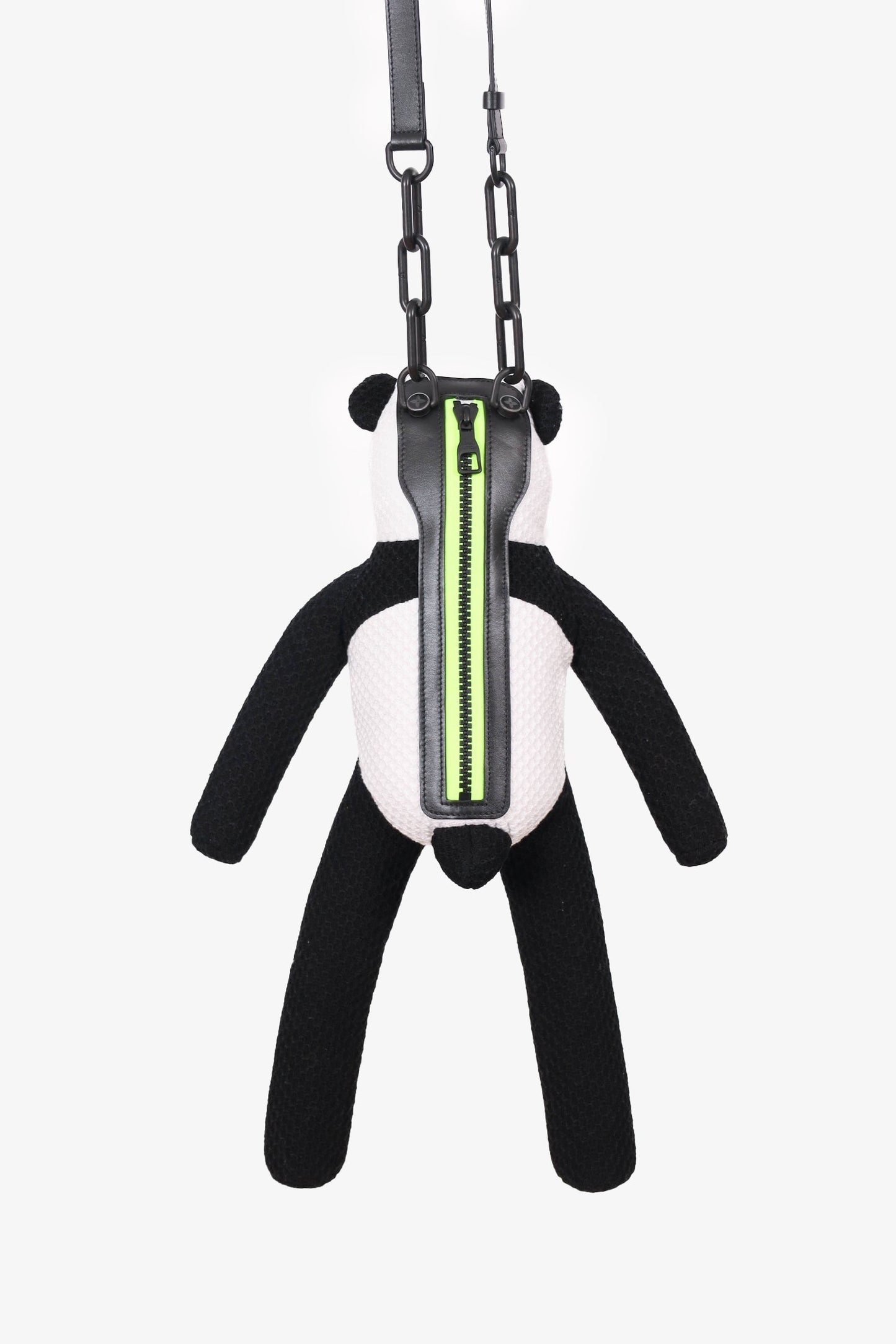 Louis Vuitton Black/White Zoom and Friends Adventure Panda Shoulder Bag