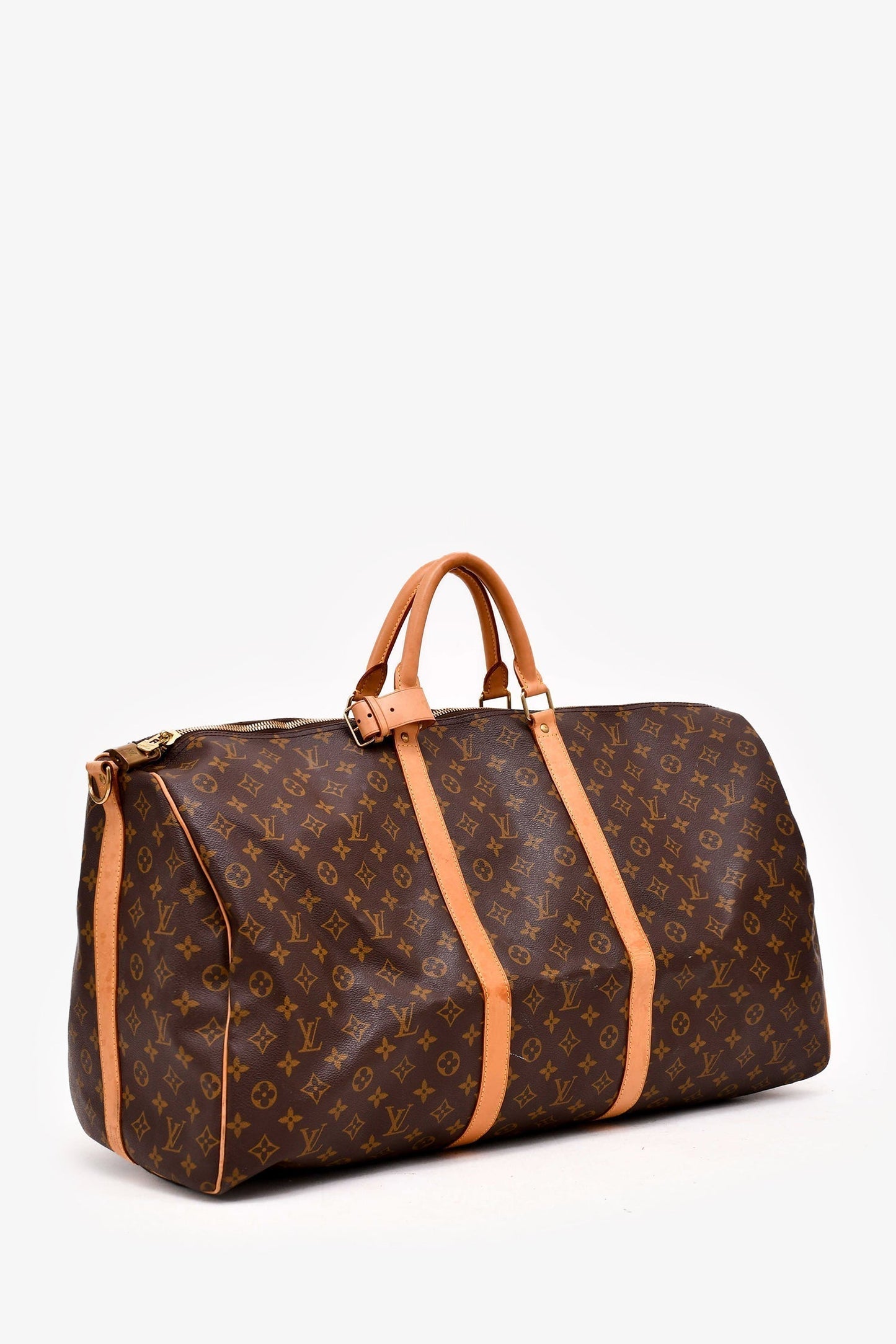 Louis Vuitton 2001 Monogram Keepall 60 With Strap