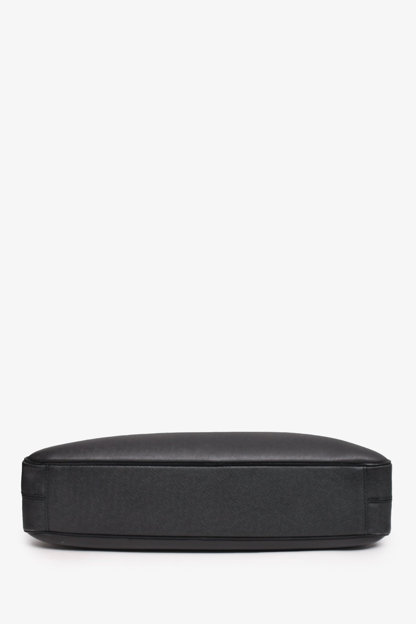Louis Vuitton 2014 Black Leather Briefcase with Strap