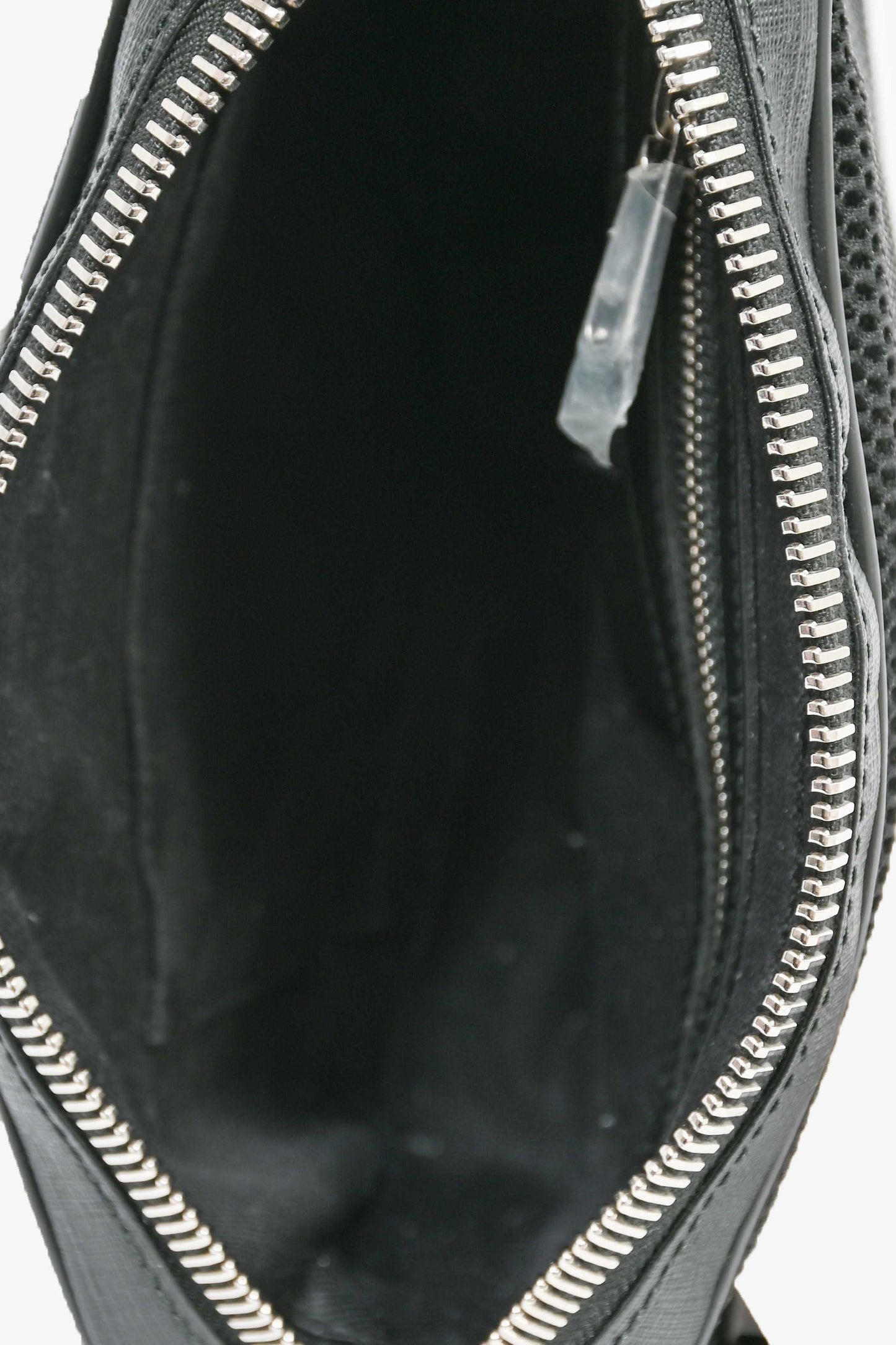 Gucci Black Canvas GG Supreme Belt Bag