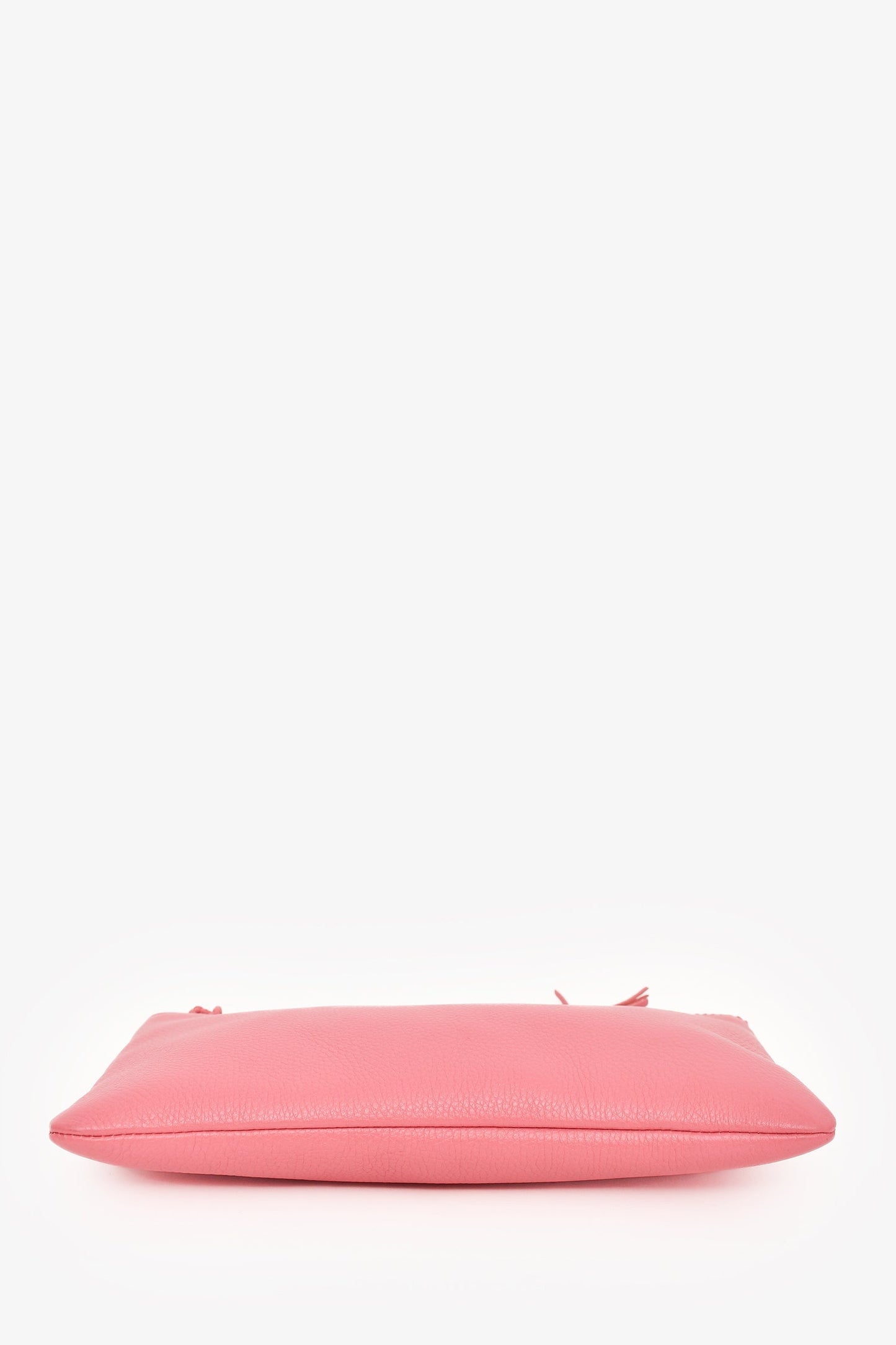 Gucci Pink Pebbled Leather Soho Pouch