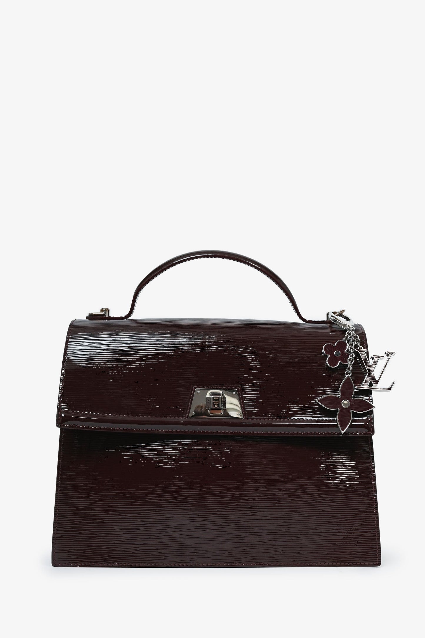 Louis Vuitton Brown Epi Leather 'Sevigne' PM Top Handle Bag