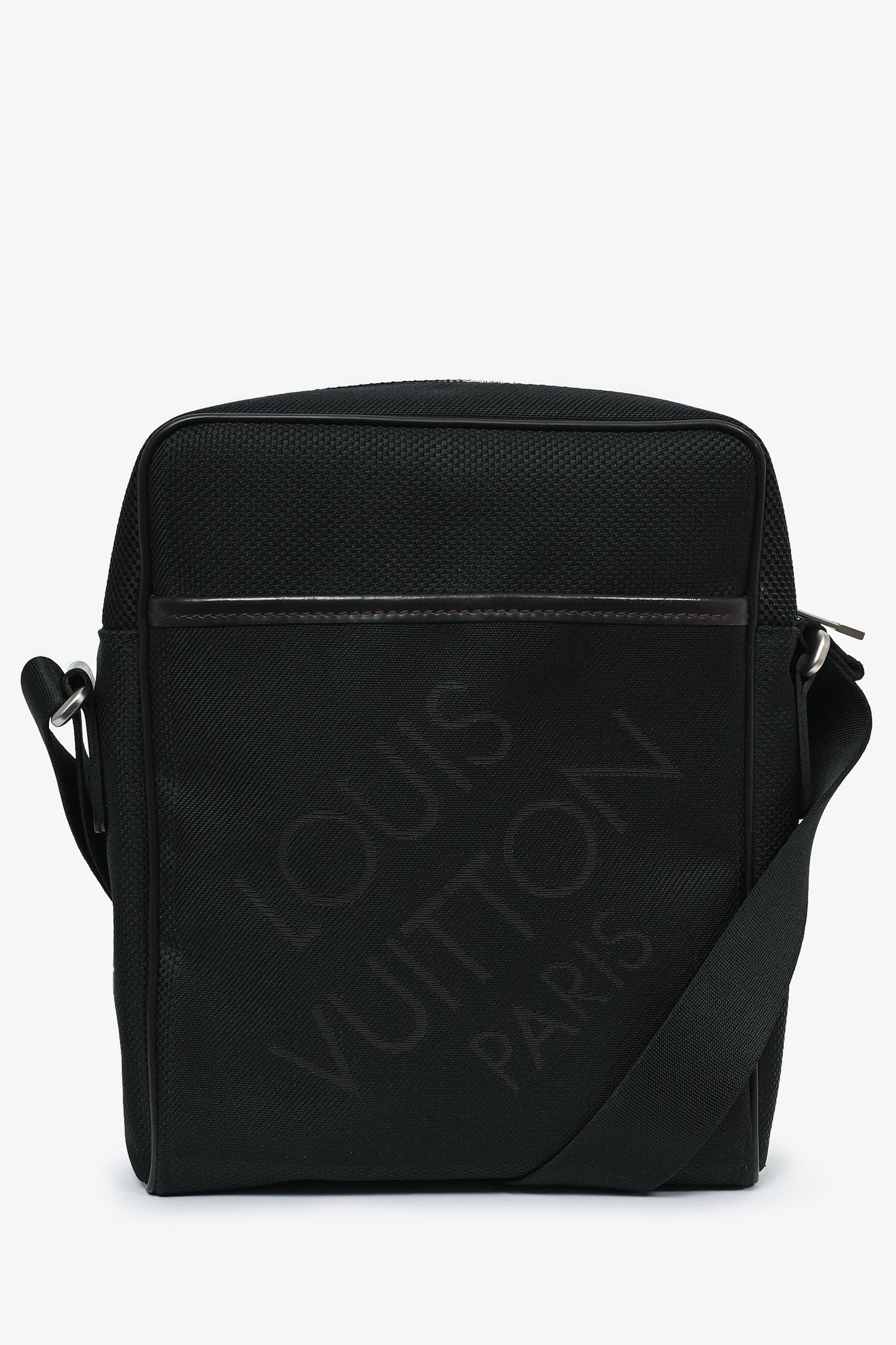 Louis Vuitton Black Canvas 'Geant Citadin' Messenger Bag