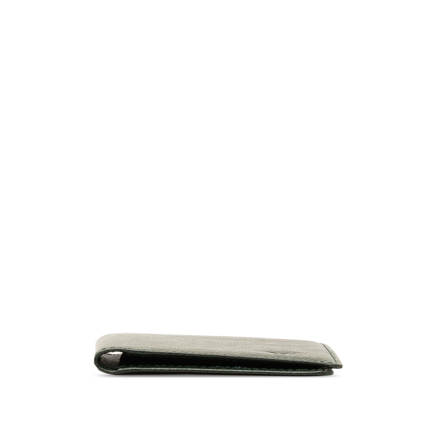 Green Louis Vuitton Taiga Business Card Holder