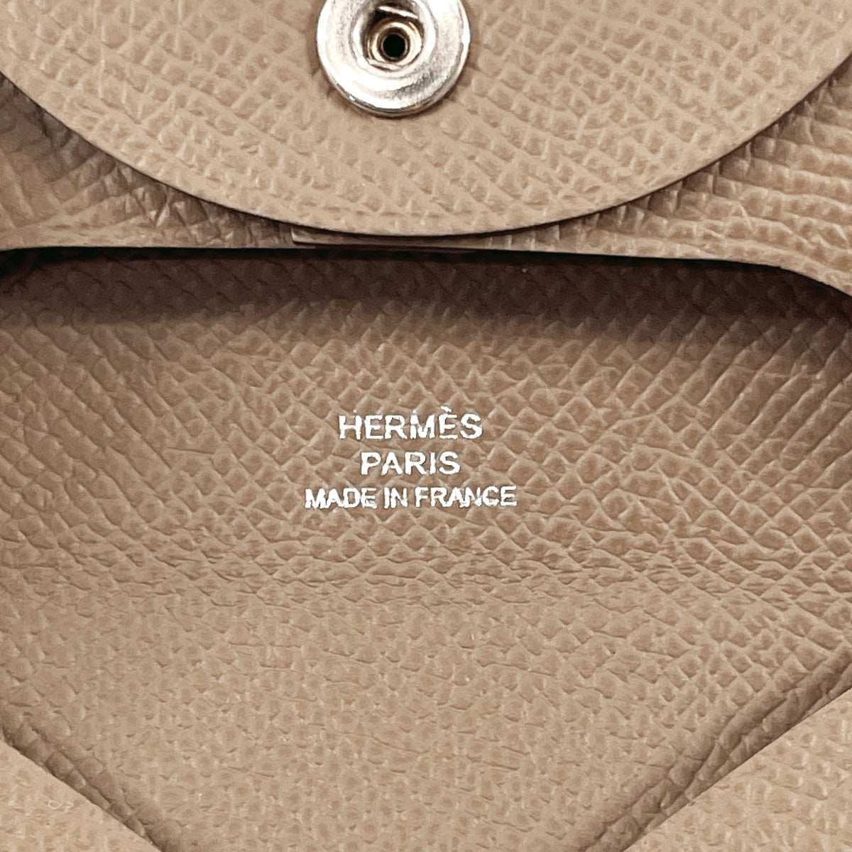 HERMES Coin case Epsom Brown Bastia