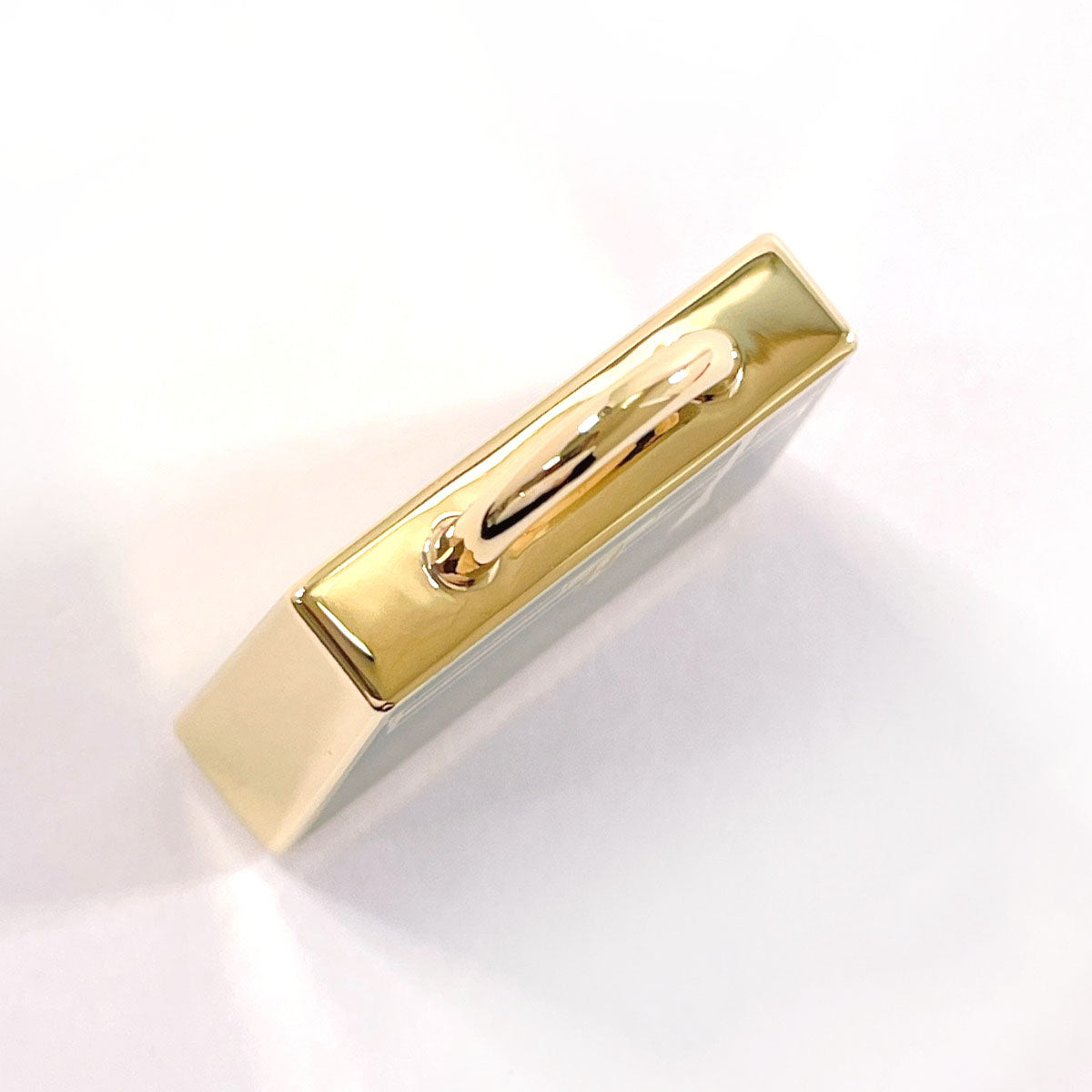 HERMES charm metal gold Curio Jite Kelly