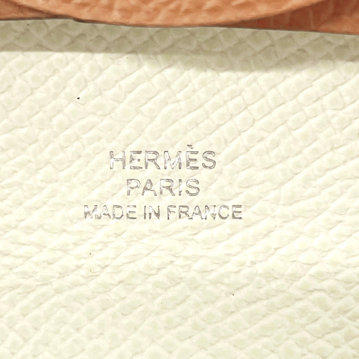 HERMES Coin case Epsom Brown Bastia Verso