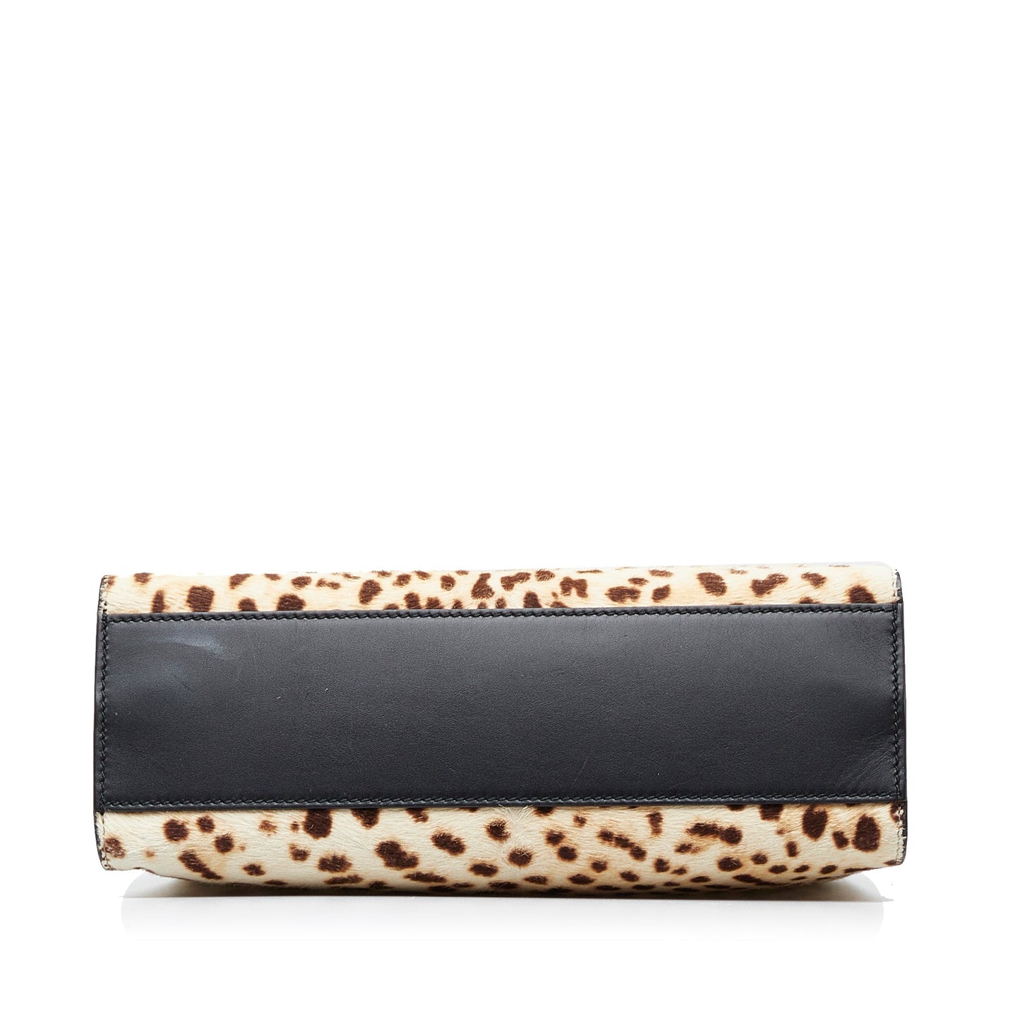 GUCCI Small Bamboo Nymphaea Pony Hair Satchel