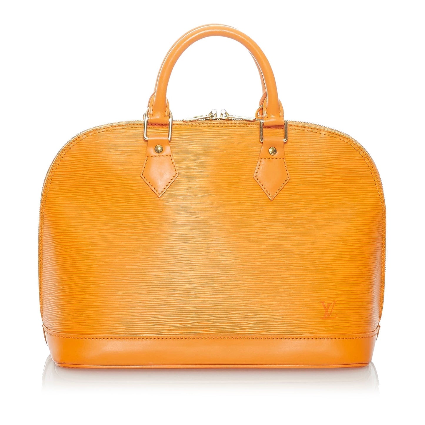 LOUIS VUITTON Epi Alma PM Orange