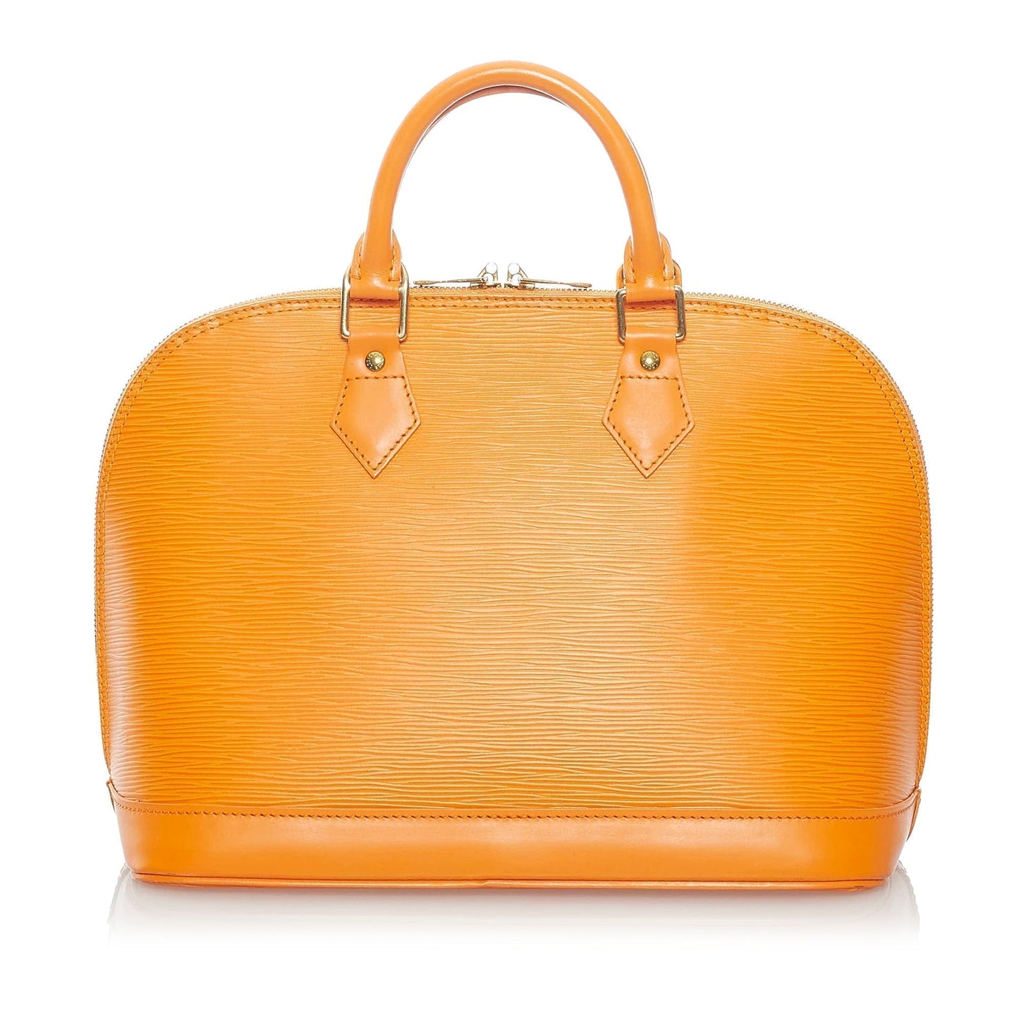 LOUIS VUITTON Epi Alma PM Orange