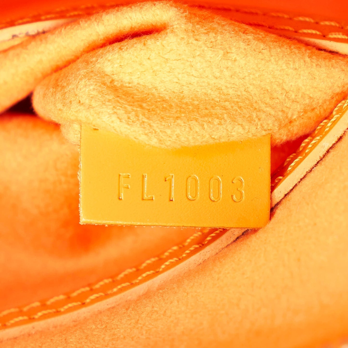 LOUIS VUITTON Epi Alma PM Orange