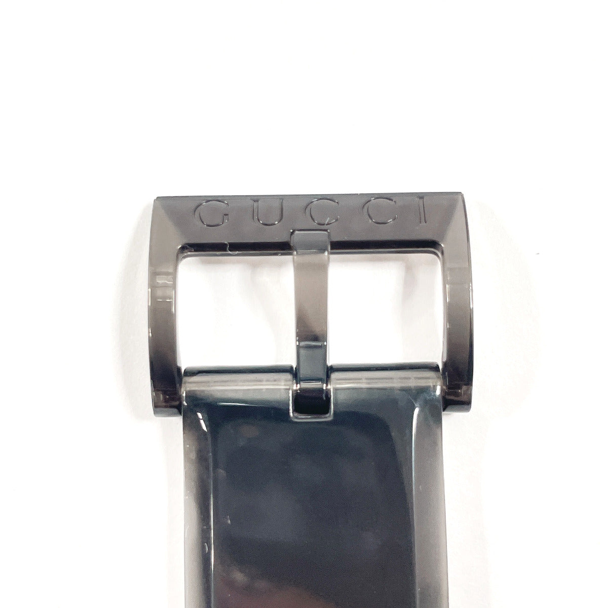 GUCCI Watches Quartz 137.1 Stainless Steel, Rubber black sink black dial