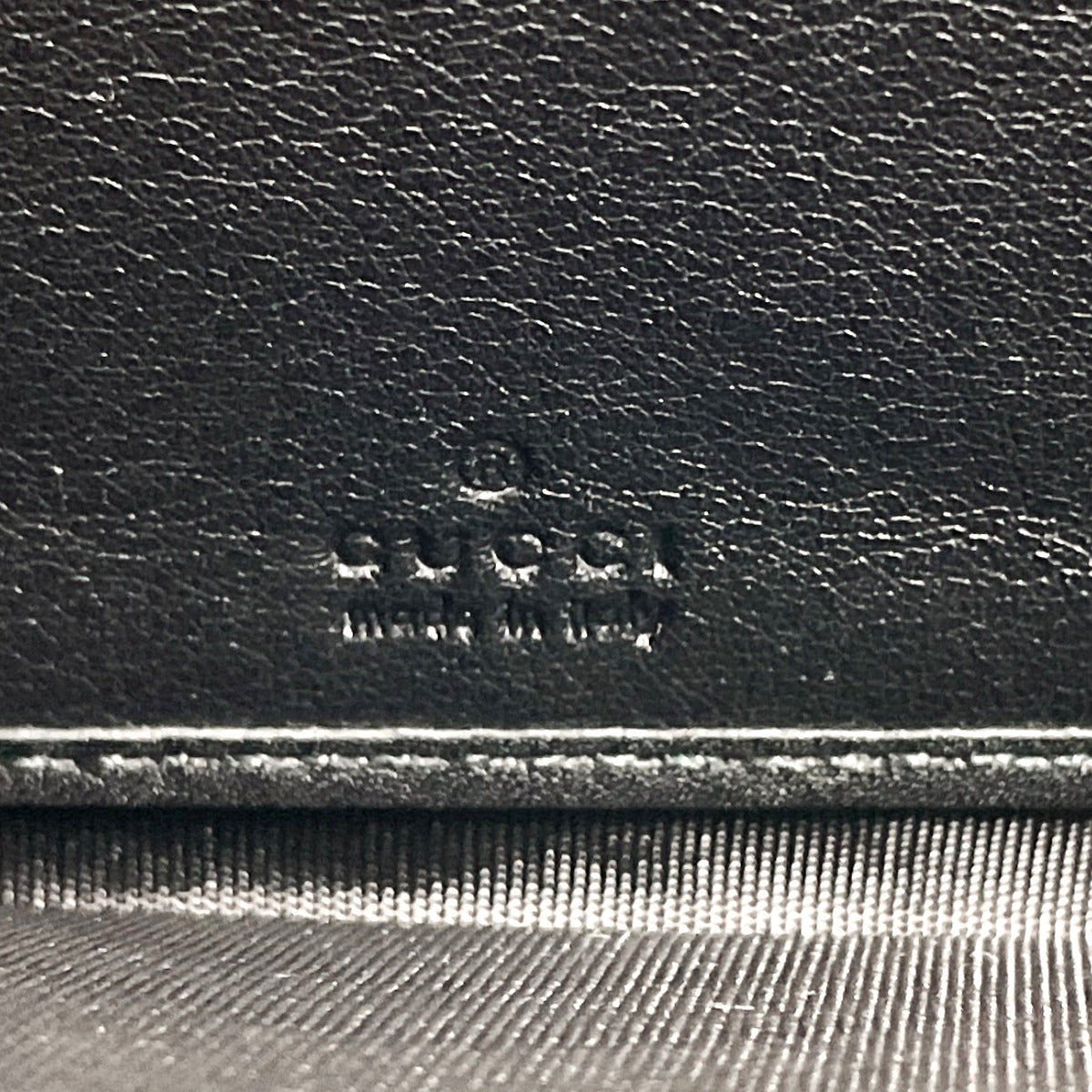 GUCCI Long Wallet Purse 308004 Patent leather black Zip Around Soho Women Used