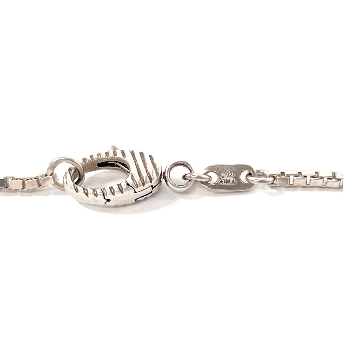 GUCCI Necklace Silver925 Silver Initial Necklace D unisex Used