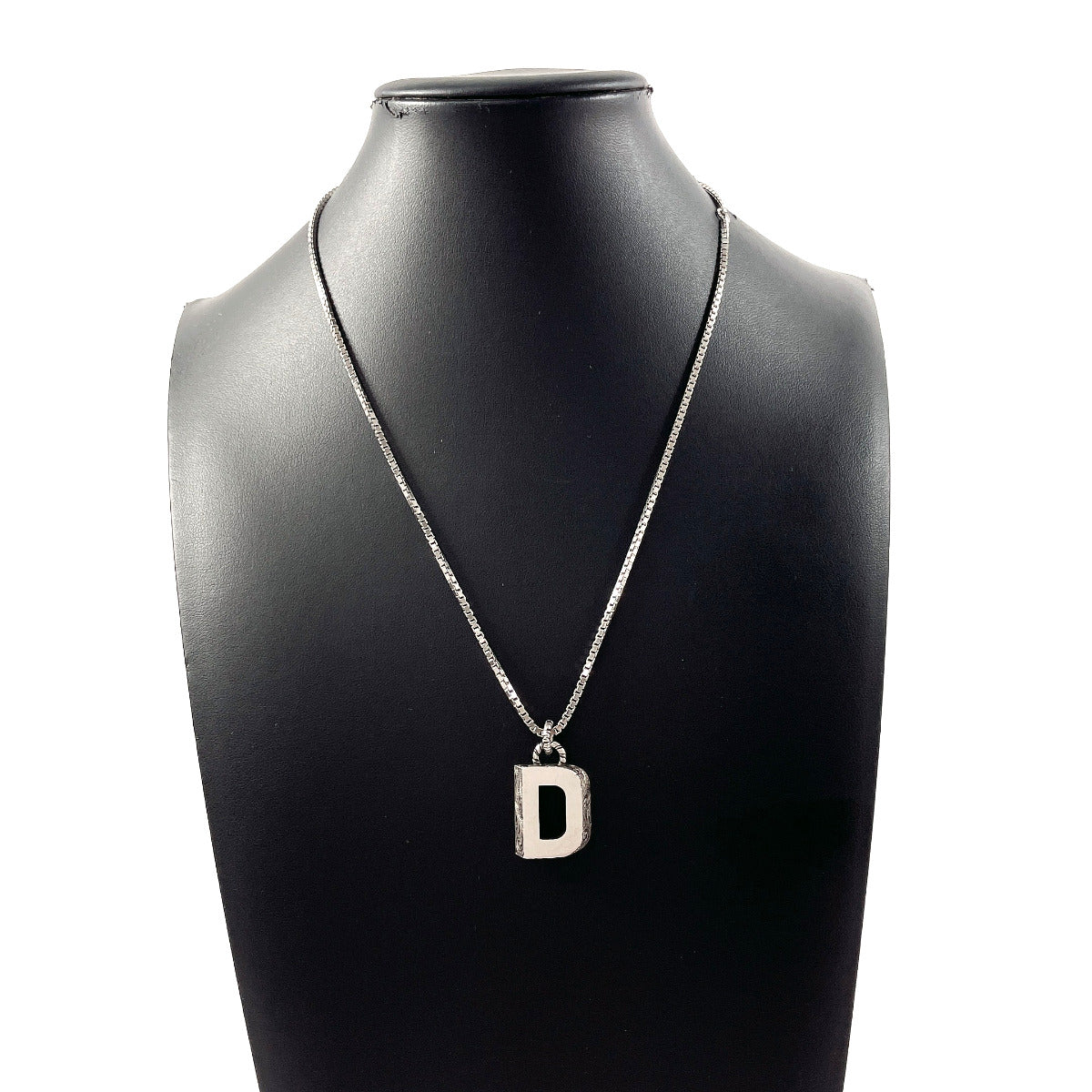 GUCCI Necklace Silver925 Silver Initial Necklace D unisex Used