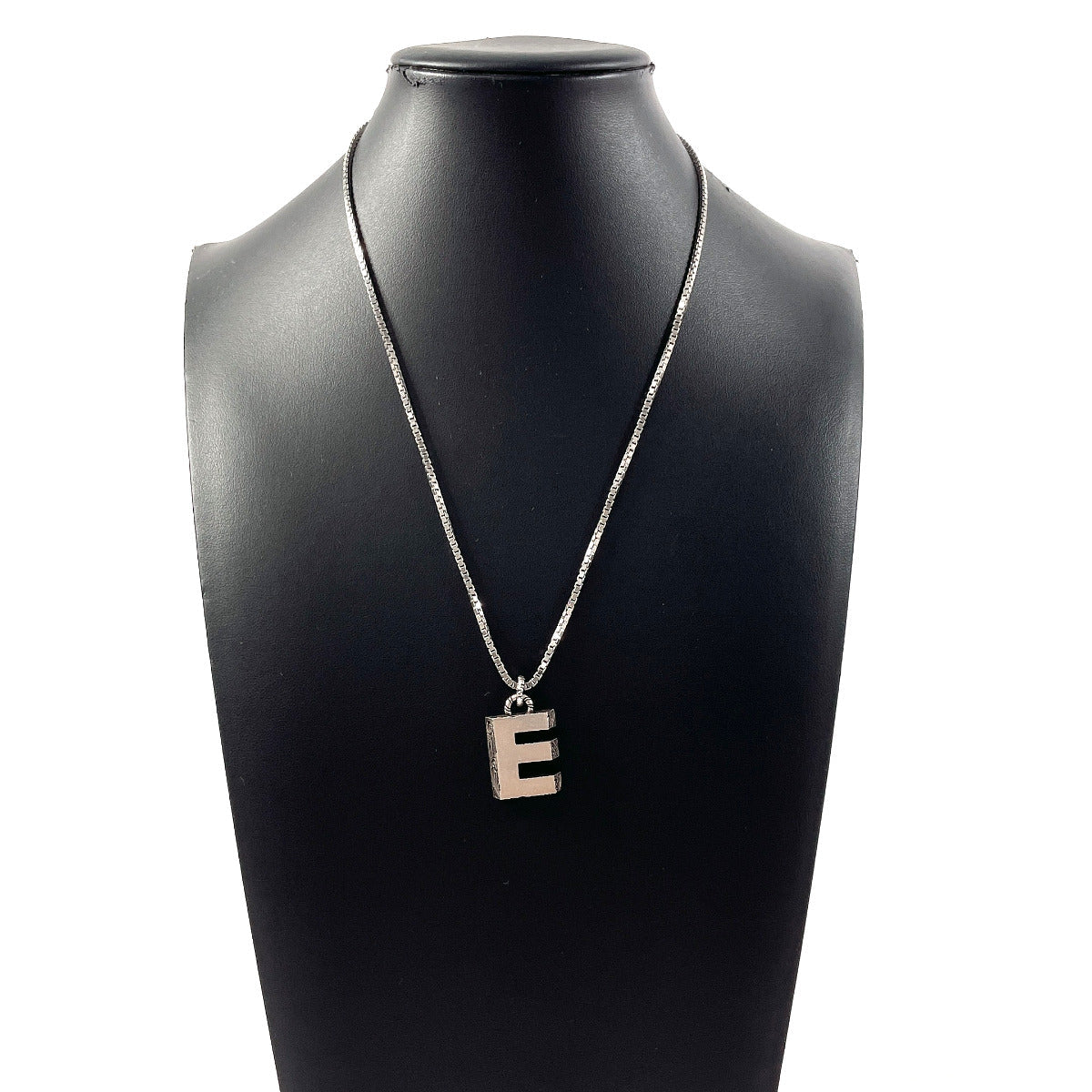 GUCCI Necklace Silver925 Silver Initial Necklace E unisex Used