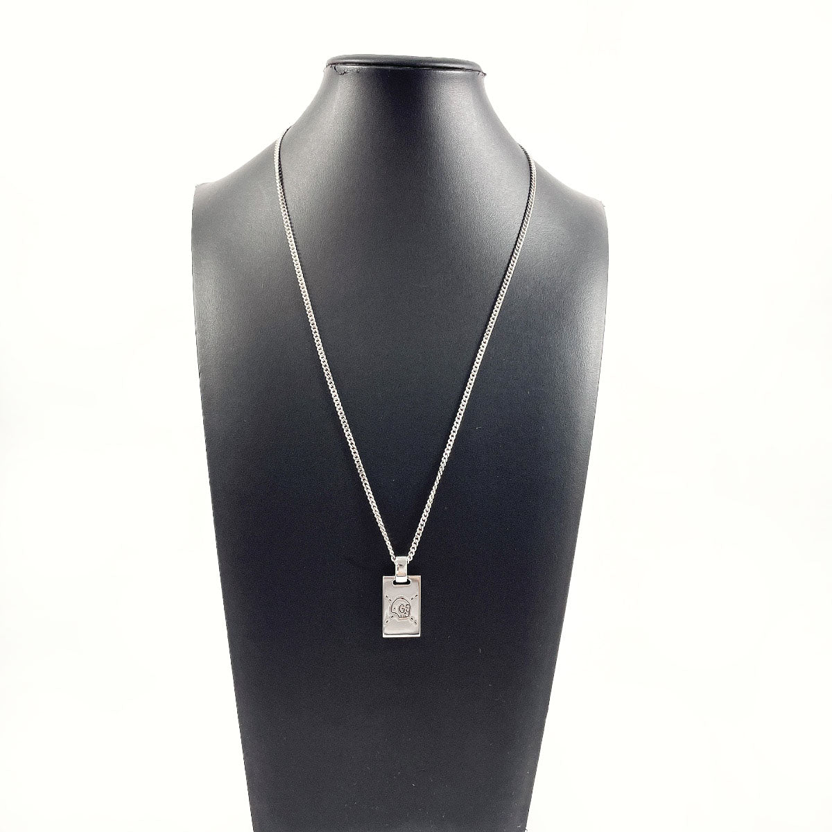 GUCCI Necklace 455315 J8400 Silver925 Silver Gucci Ghost mens Used