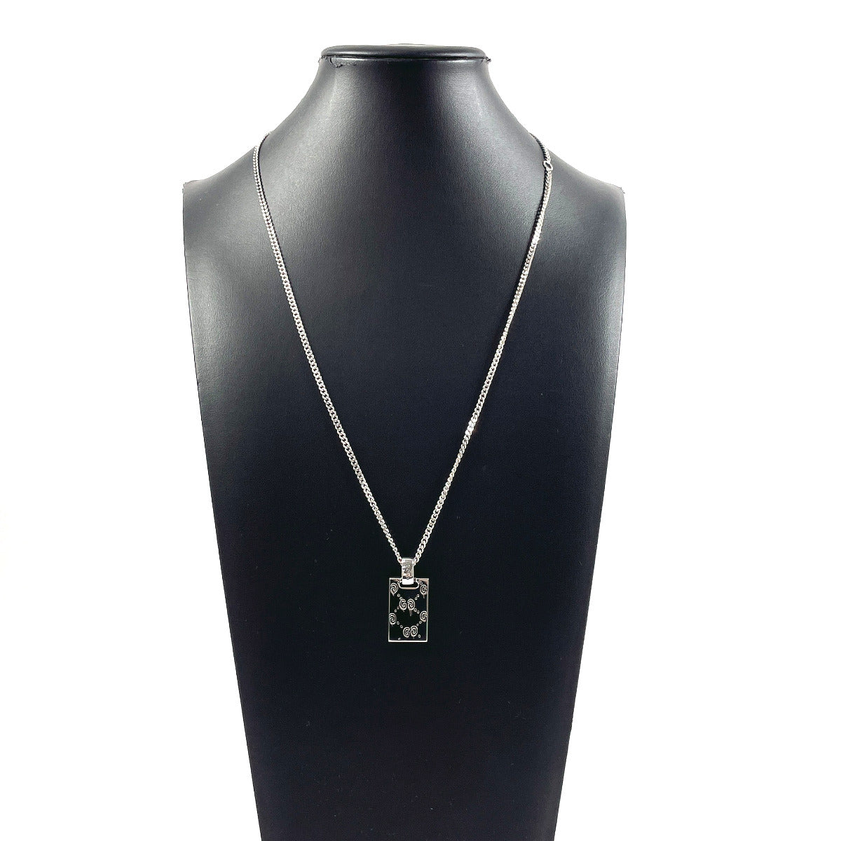 GUCCI Necklace 455315 J8400 Silver925 Silver Gucci Ghost mens Used
