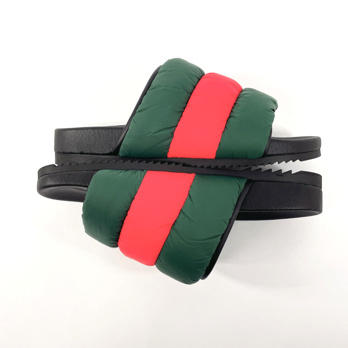 GUCCI Sandals 700320 Nylon black Sherry line Shower sandals Women 39 Used